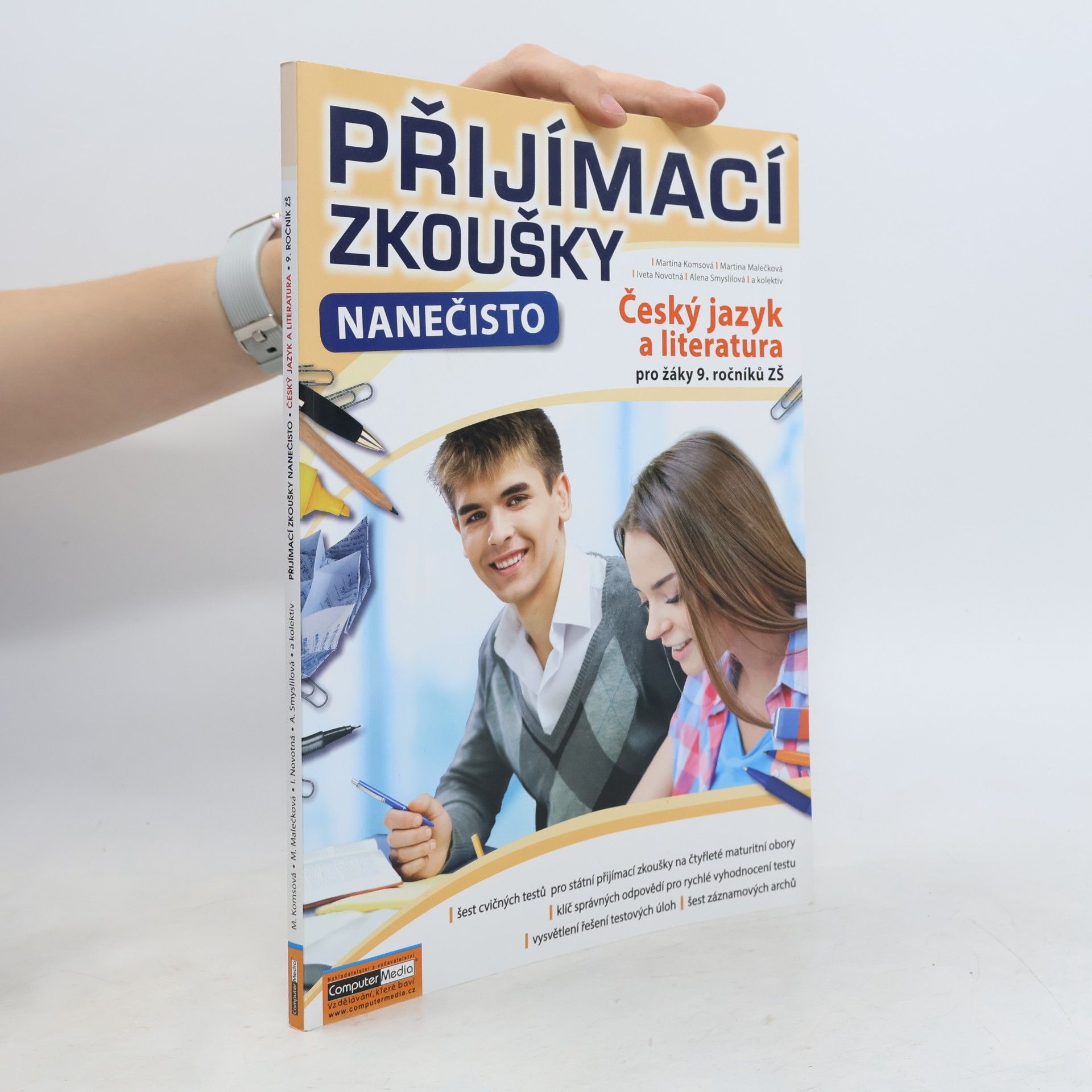 Iveta Novotná Přijímací zkoušky nanečisto. Český jazyk a literatura pro žáky 9. ročníků ZŠ
