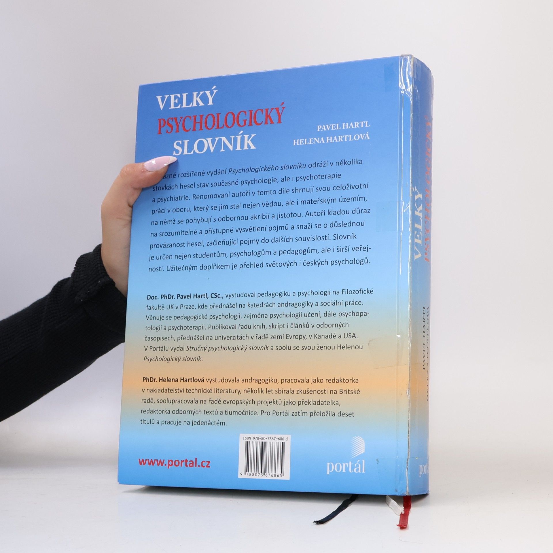 Pavel Hartl Velký psychologický slovník