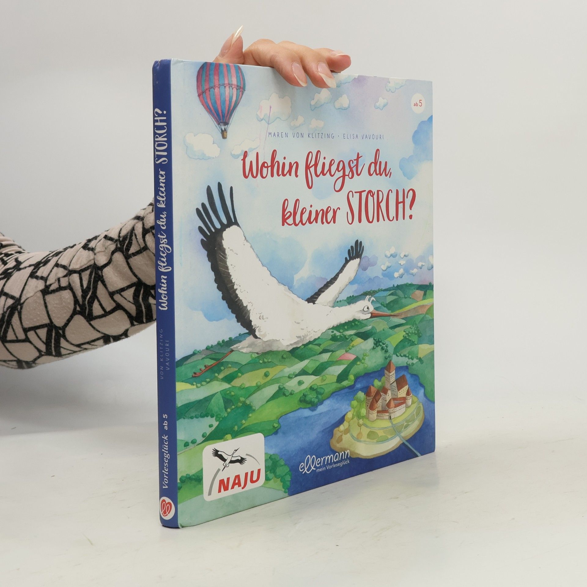 Maren von Klitzing Wohin fliegst du, kleiner Storch?