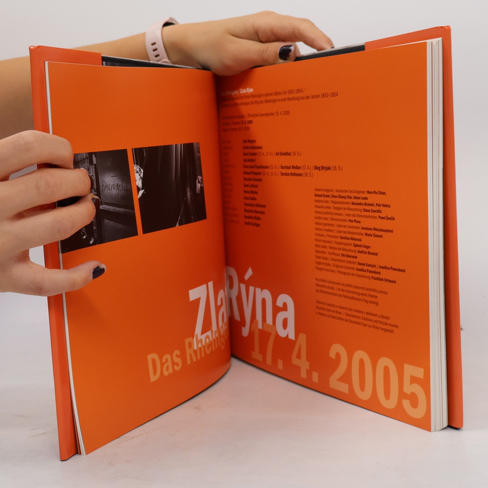 Pavel Petráněk Kronika prvního uvedení Prstenu Nibelungova Richarda Wagnera v Národním divadle, 2005
