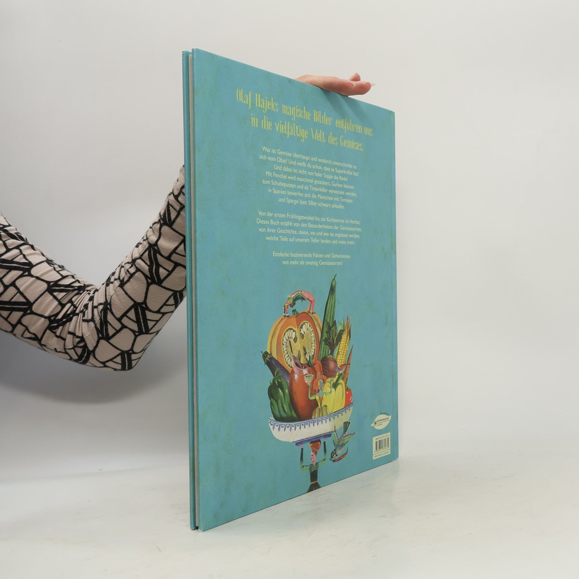 Annette Roeder Olaf Hajeks Buch vom Gemüse. Die wichtigsten Gemüsesorten in fantastischen Illustrationen für alle Pflanzenfans von 8 bis 99 Jahren