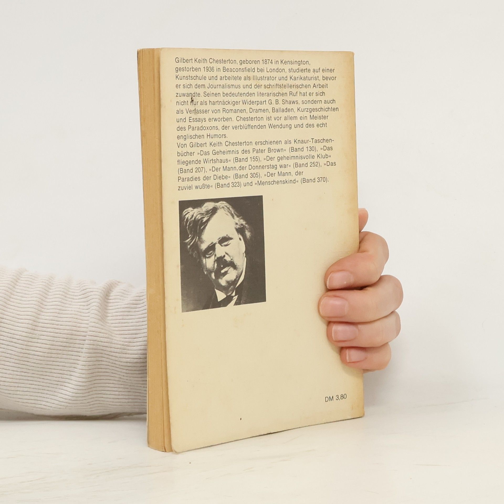 G. K. Chesterton Der geheimnisvolle Klub : Geschichten