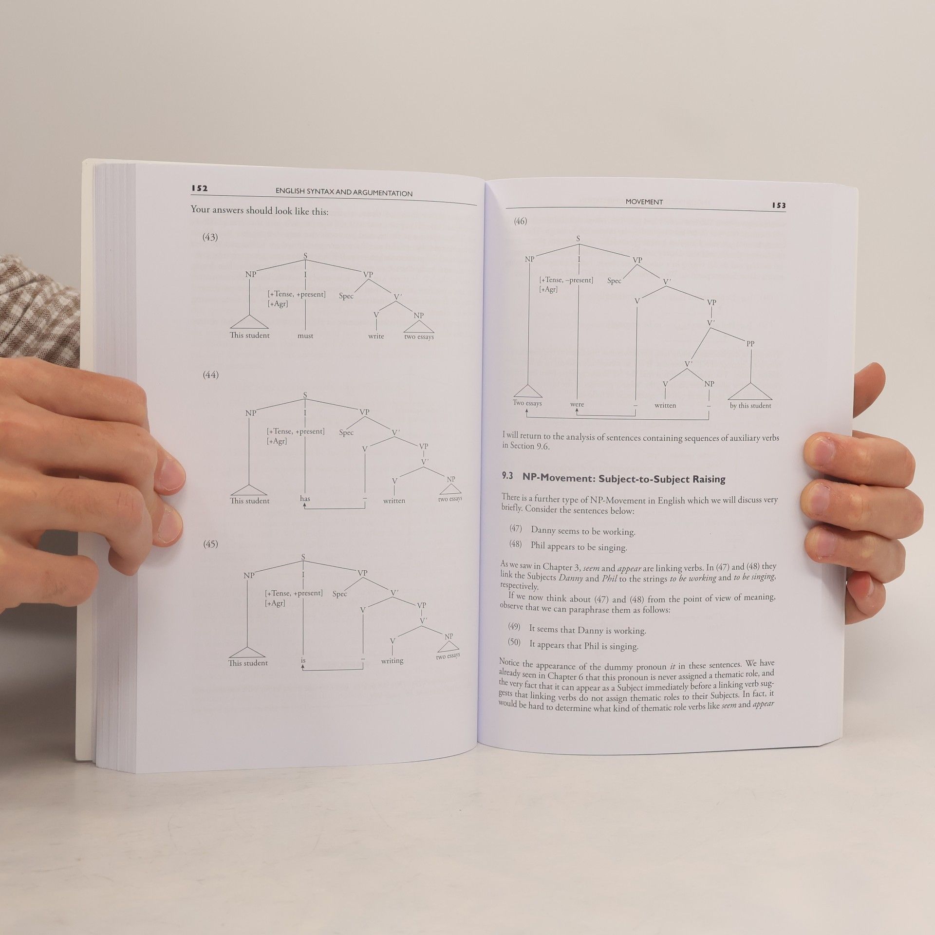 Bas Aarts English Syntax and Argumentation