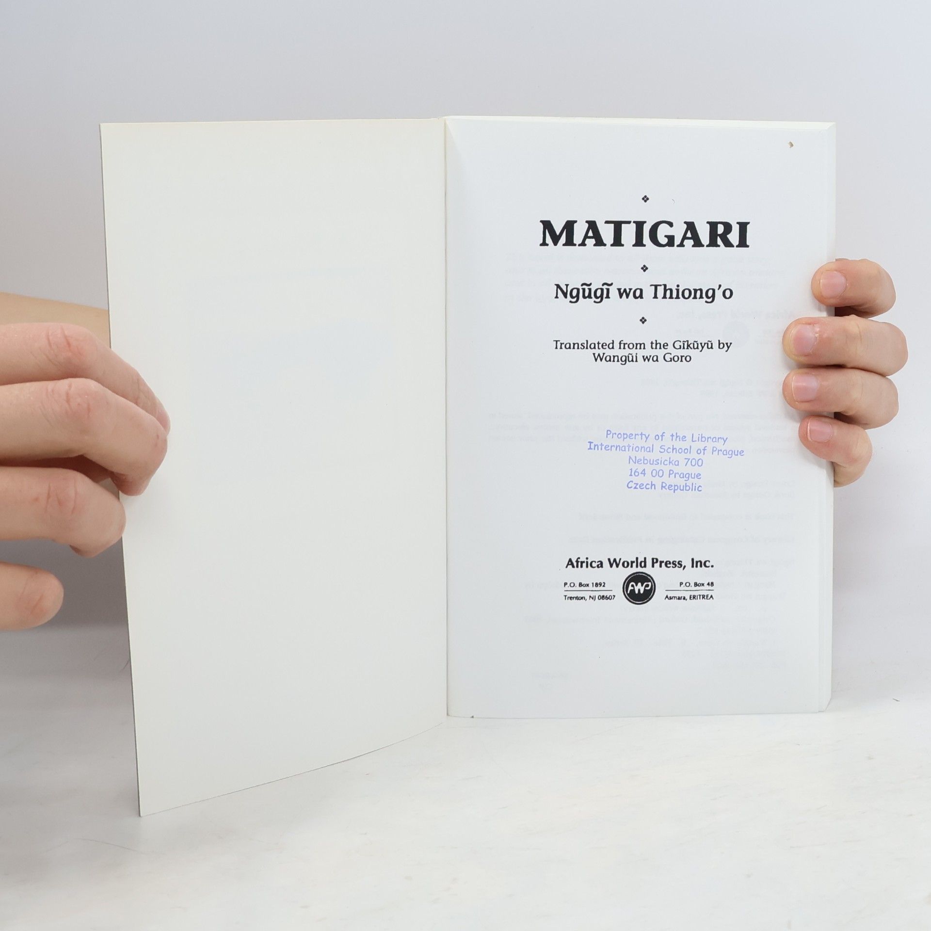 Ngũgĩ wa Thiong'o Matigari