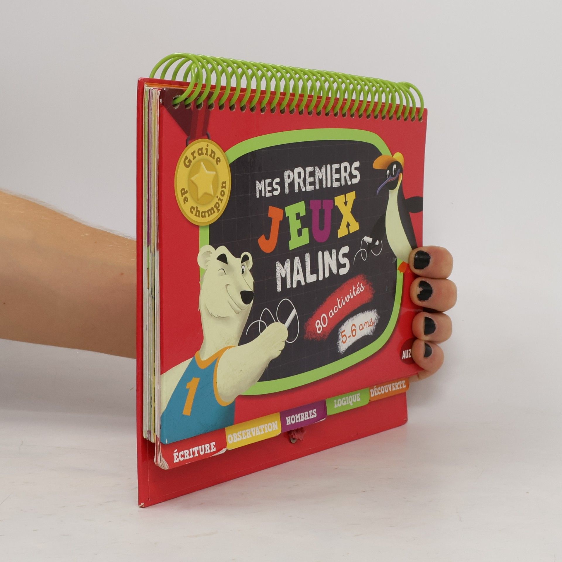Fabienne Rousseau Graine de champion: Mes premiers jeux malins 5-6 ans - Nouvelle édition