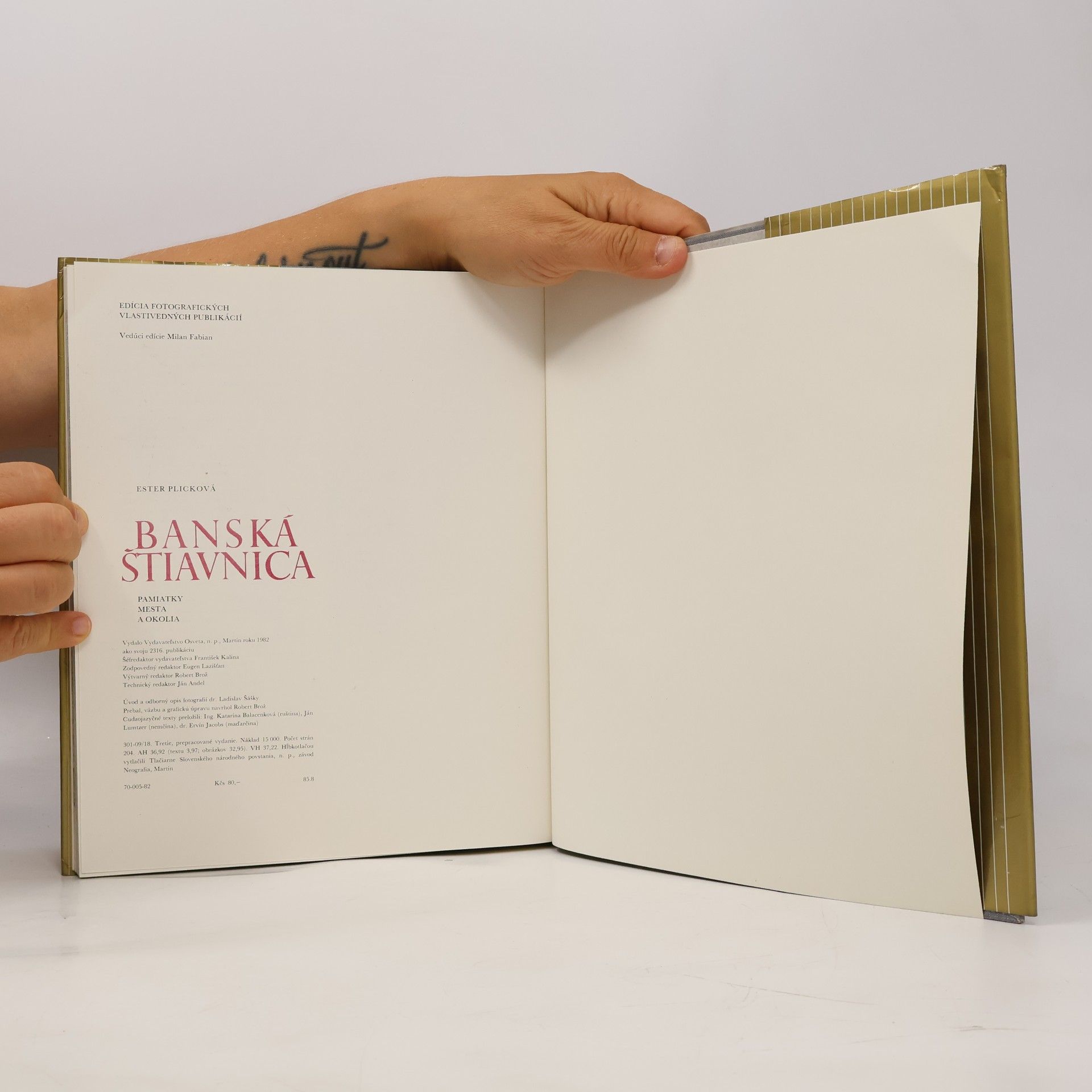 Ester Plicková Banská Štiavnica