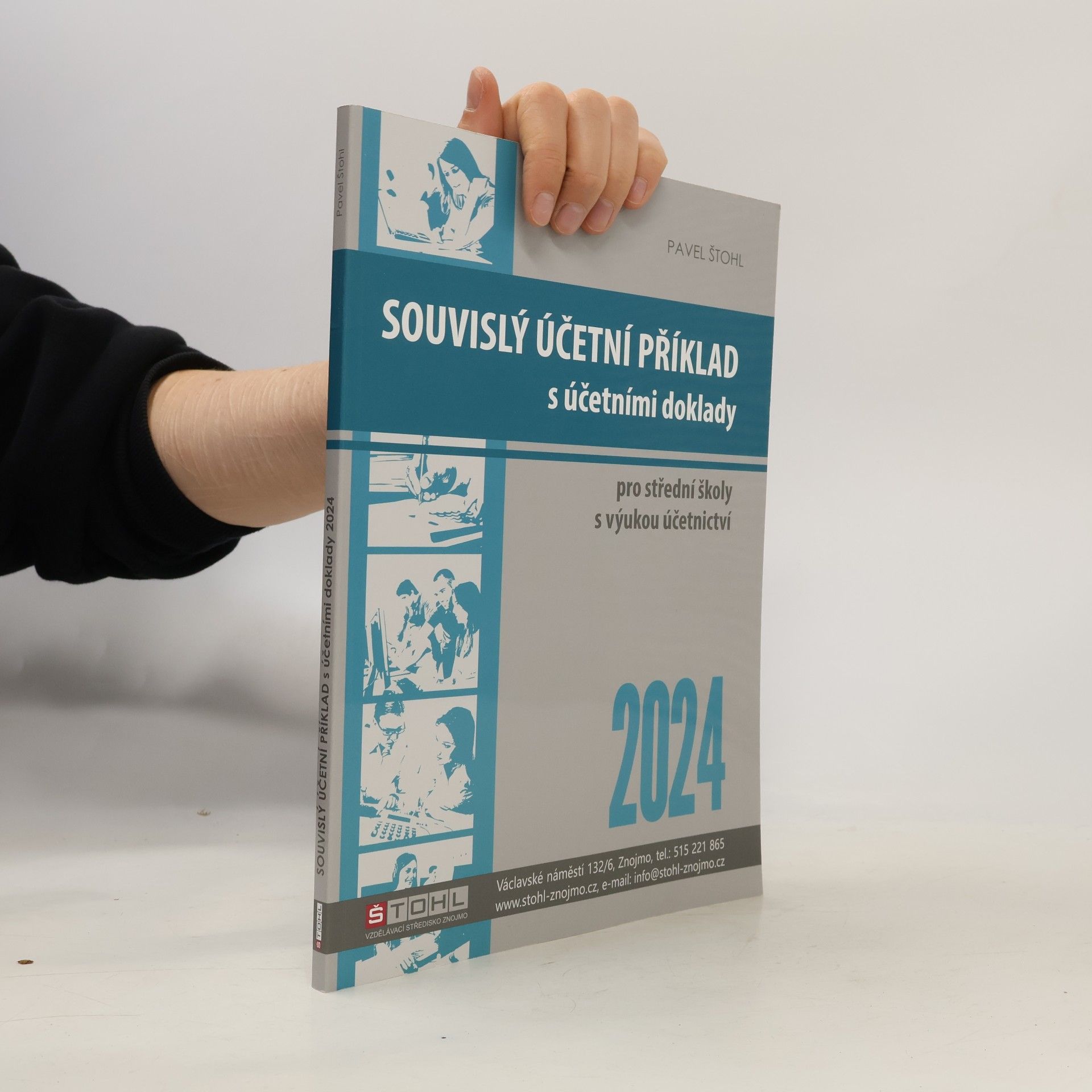 Souvislý účetní příklad s účetními doklady 2024