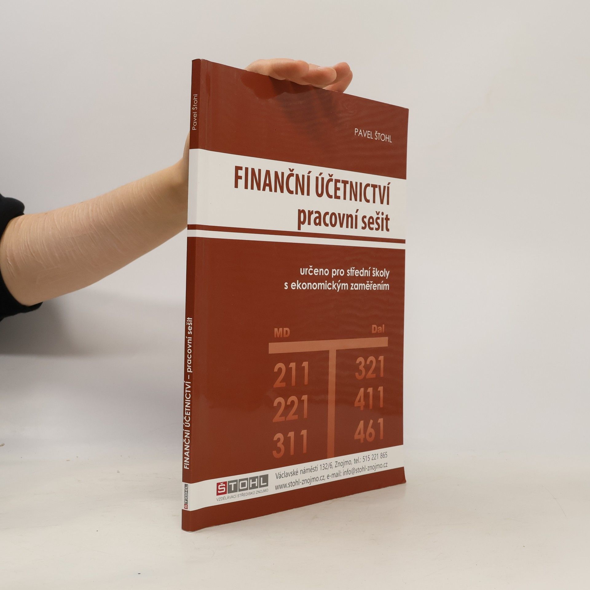 Pavel Štohl Finanční účetnictví pracovní sešit