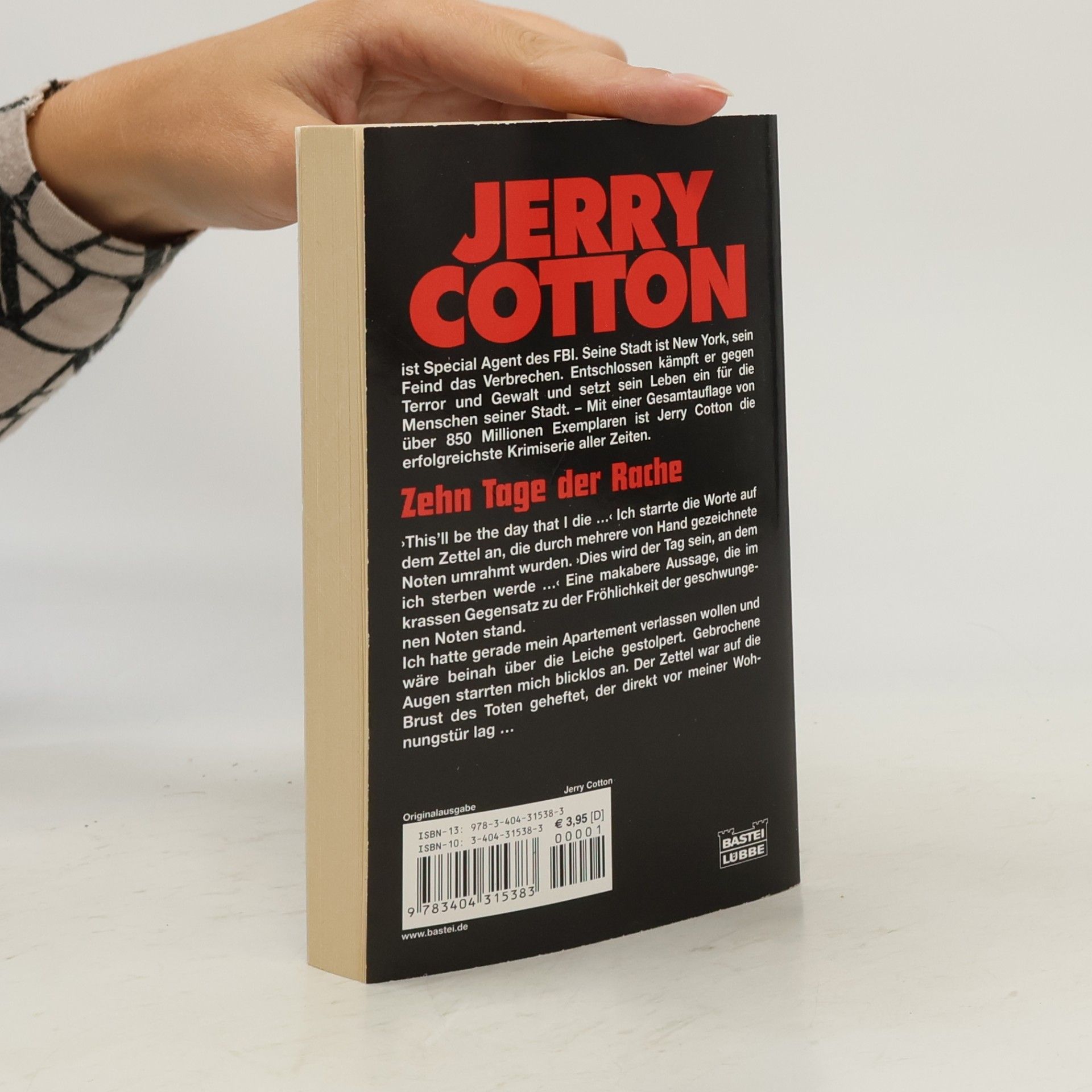 Jerry Cotton Jerry Cotton - 31538: Zehn Tage der Rache