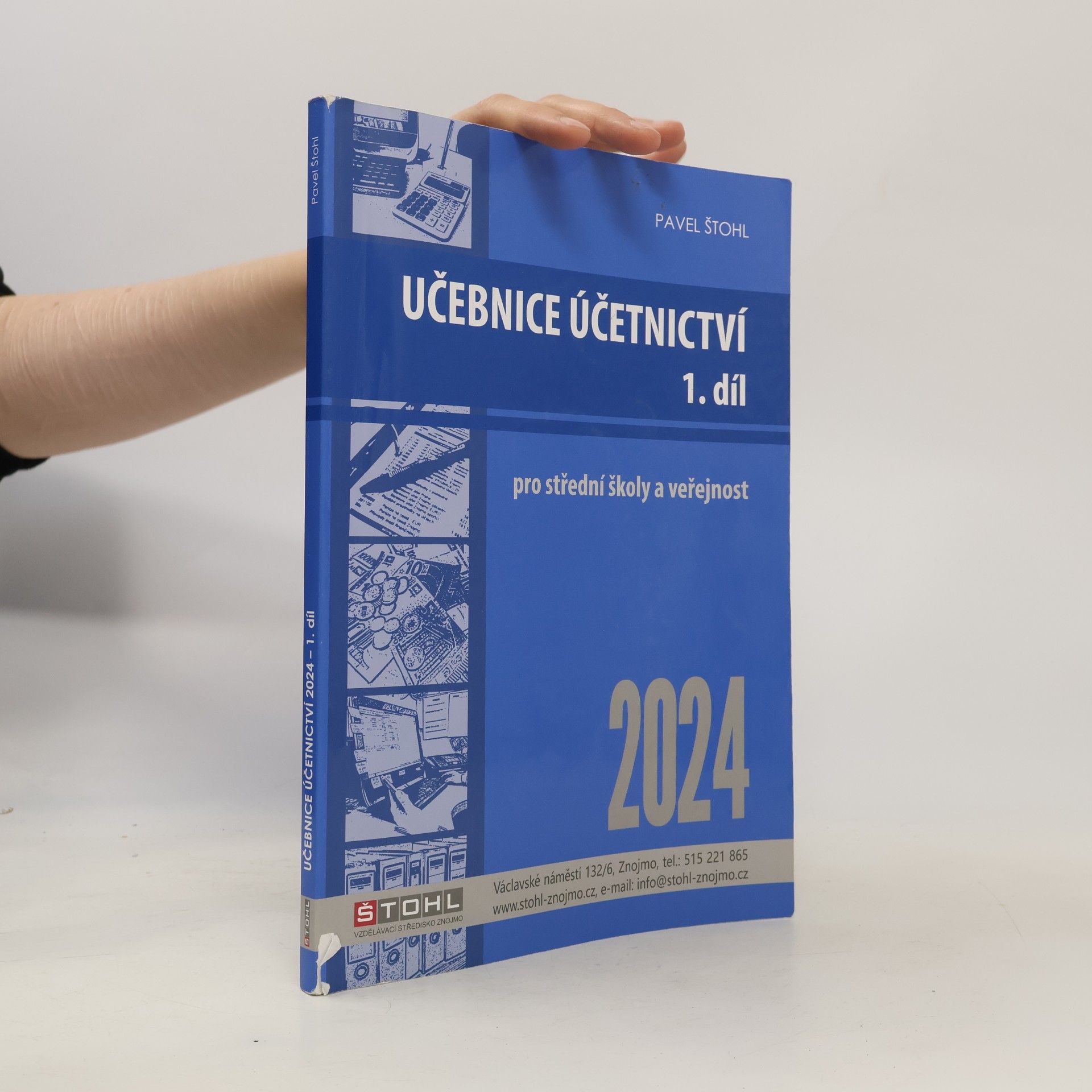 Učebnice Účetnictví I. díl 2024