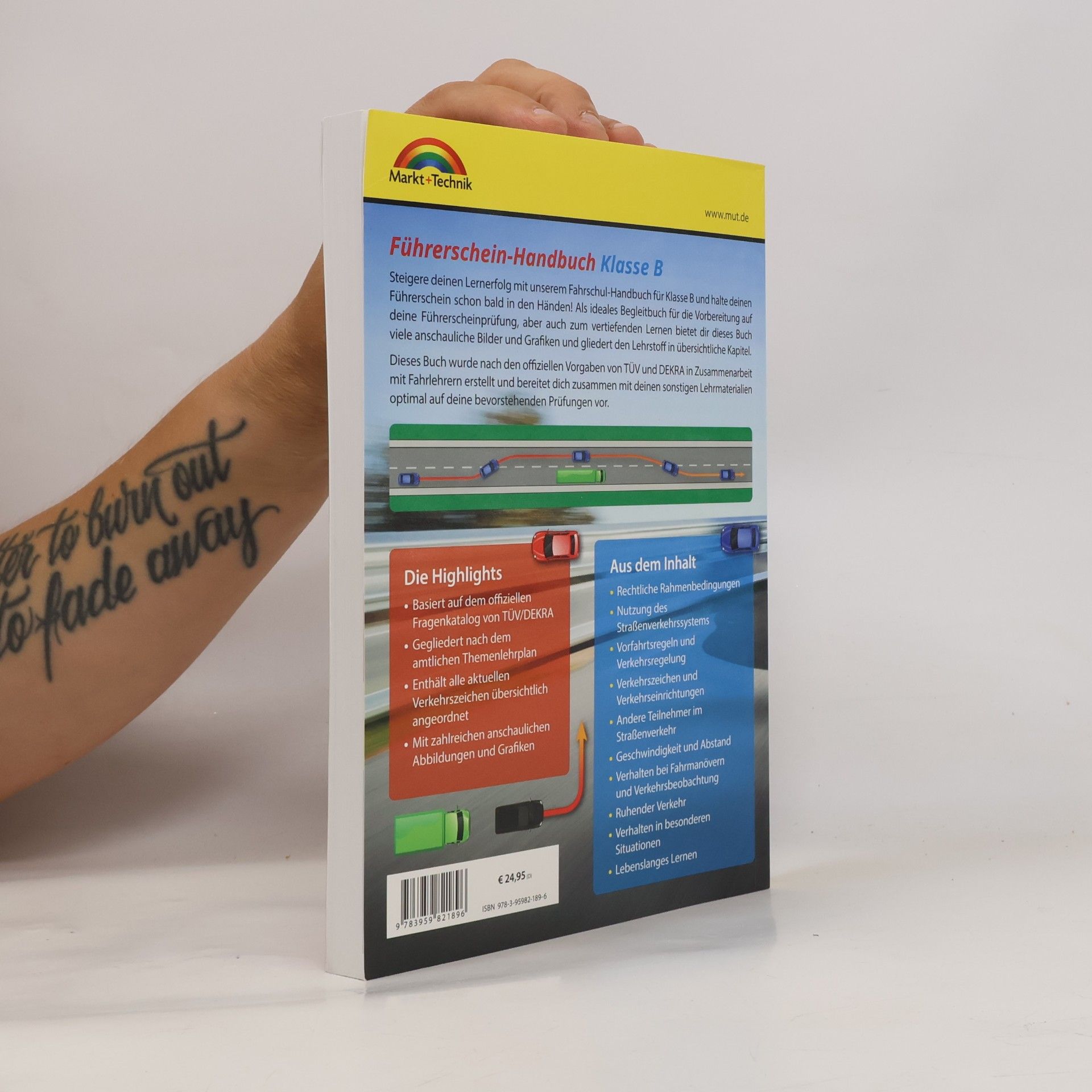 Markt+Technik Verlag Führerschein Handbuch Klasse B - Auto - top aktuell