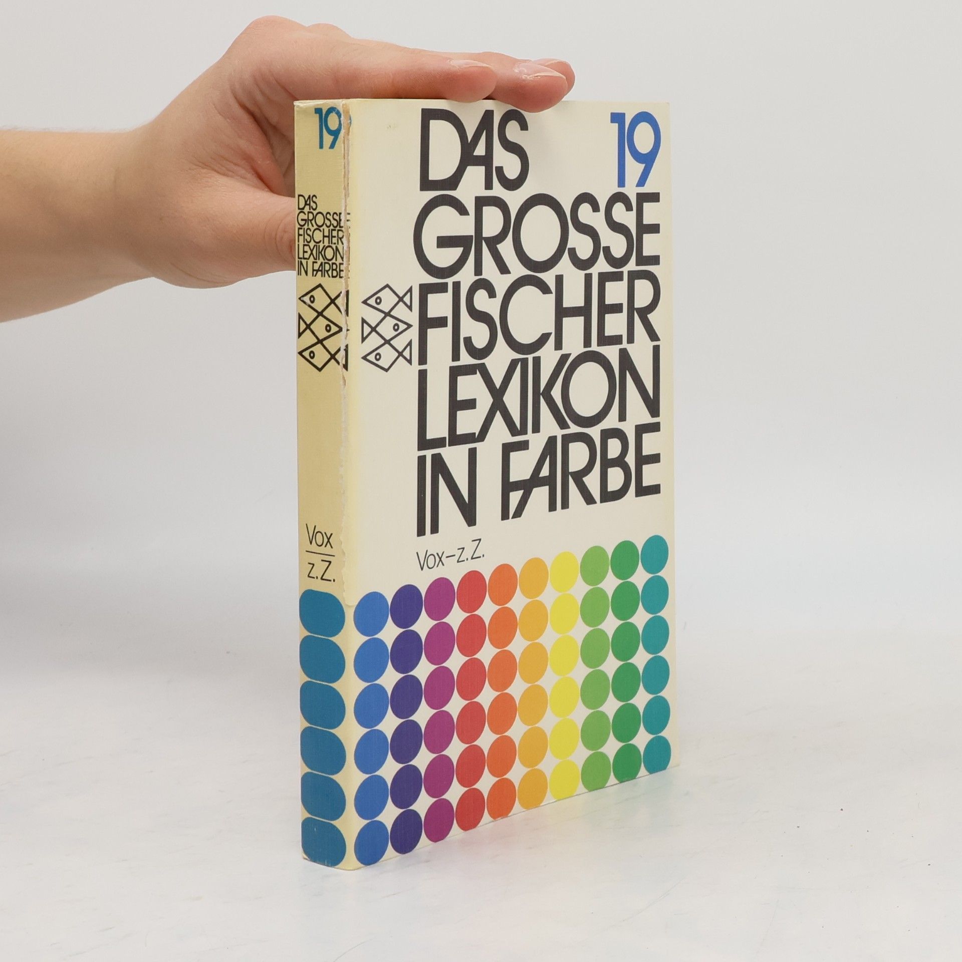 Autores varios Das grosse Fischer Lexikon in Farbe 19 Vox-z.Z.