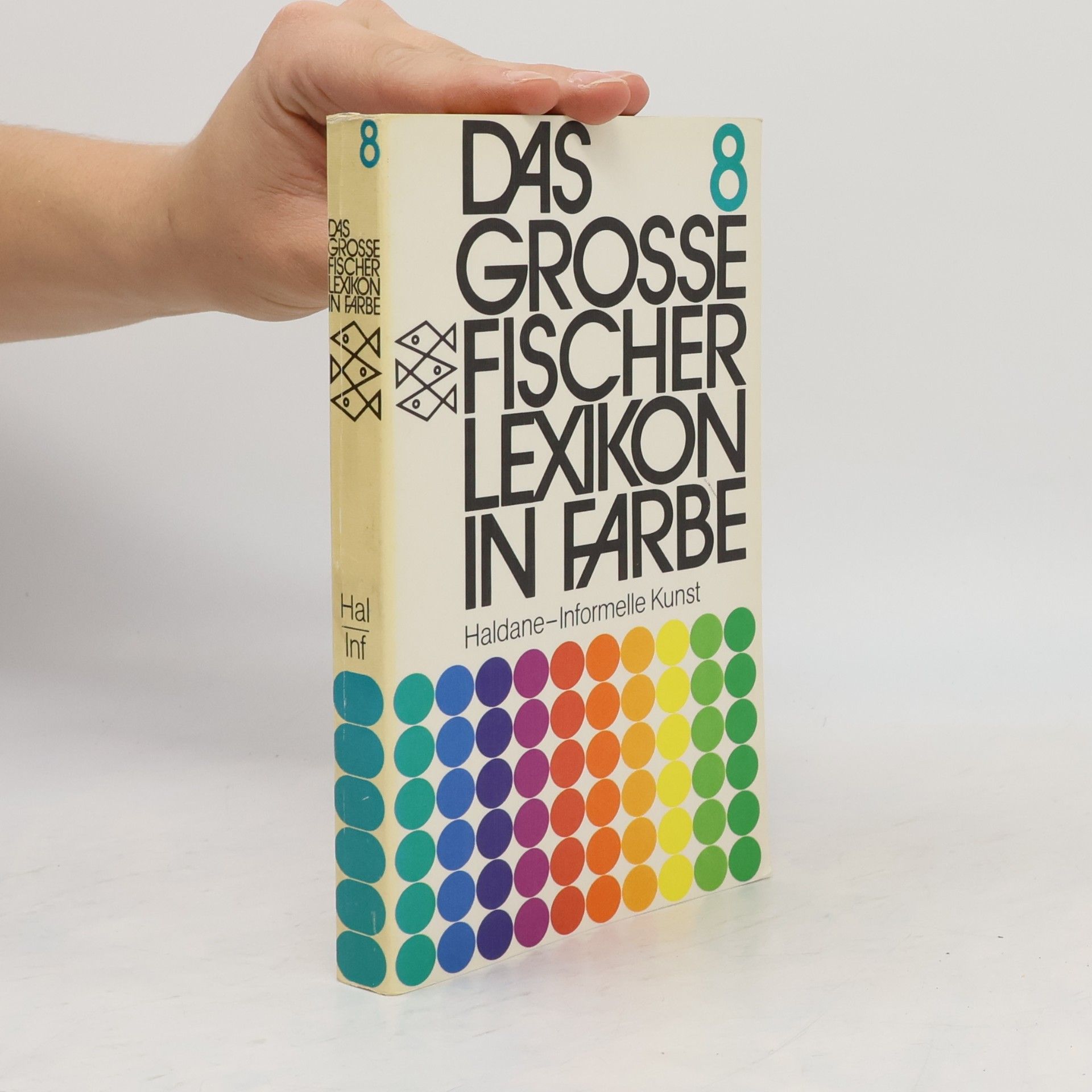 kolektiv Das grosse Fischer Lexikon in Farbe 8 Hal-Inf