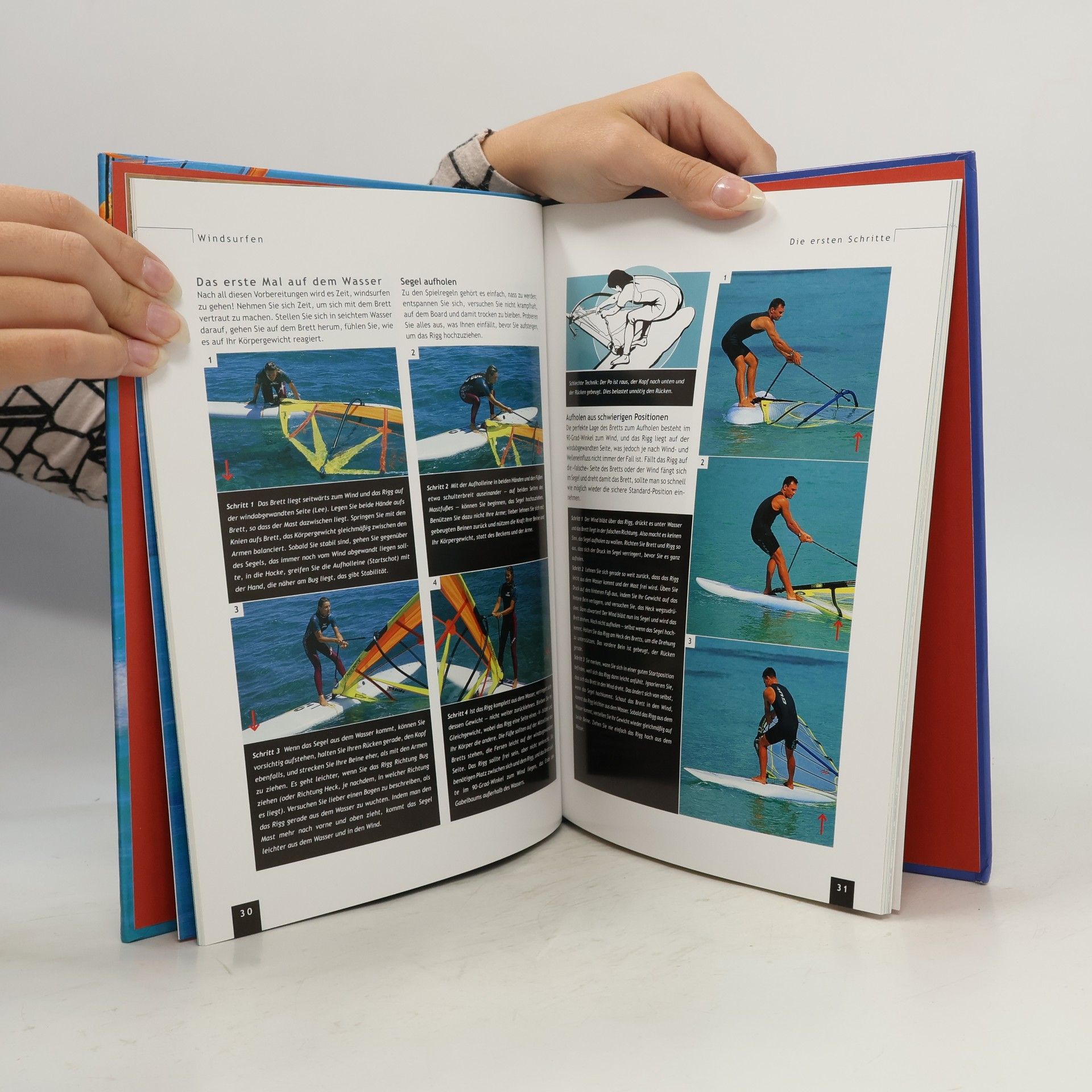 Simon Bornhoft Windsurfen. Ratgeber zu Ausrüstung und Technik.