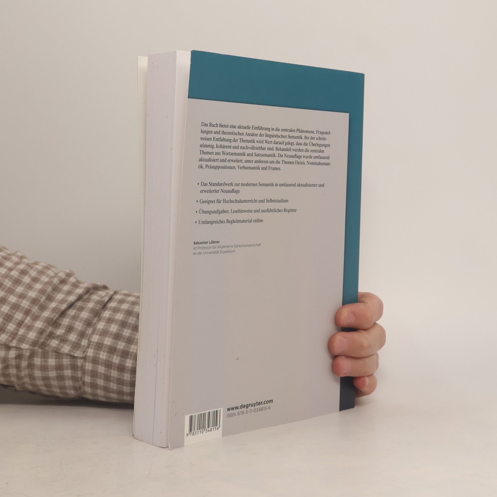 Sebastian Löbner De Gruyter Studium: Semantik