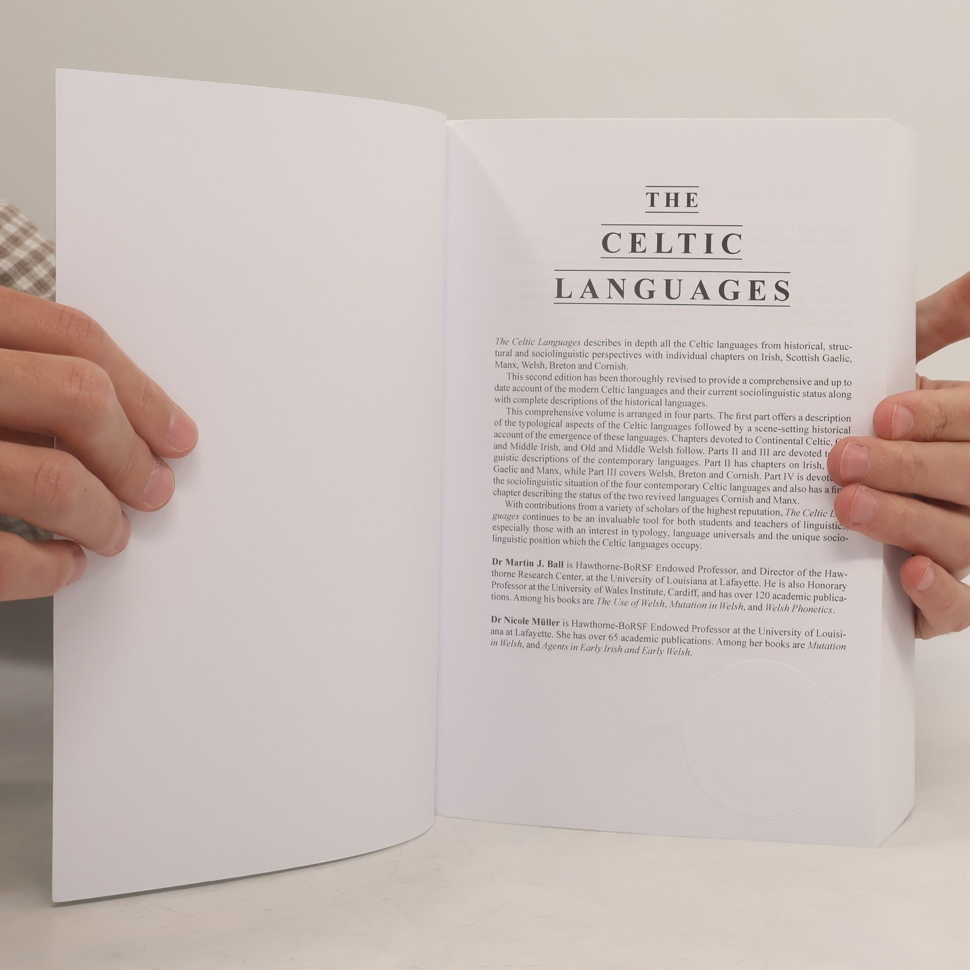 Martin J. Ball Routledge Language Family Series: The Celtic Languages
