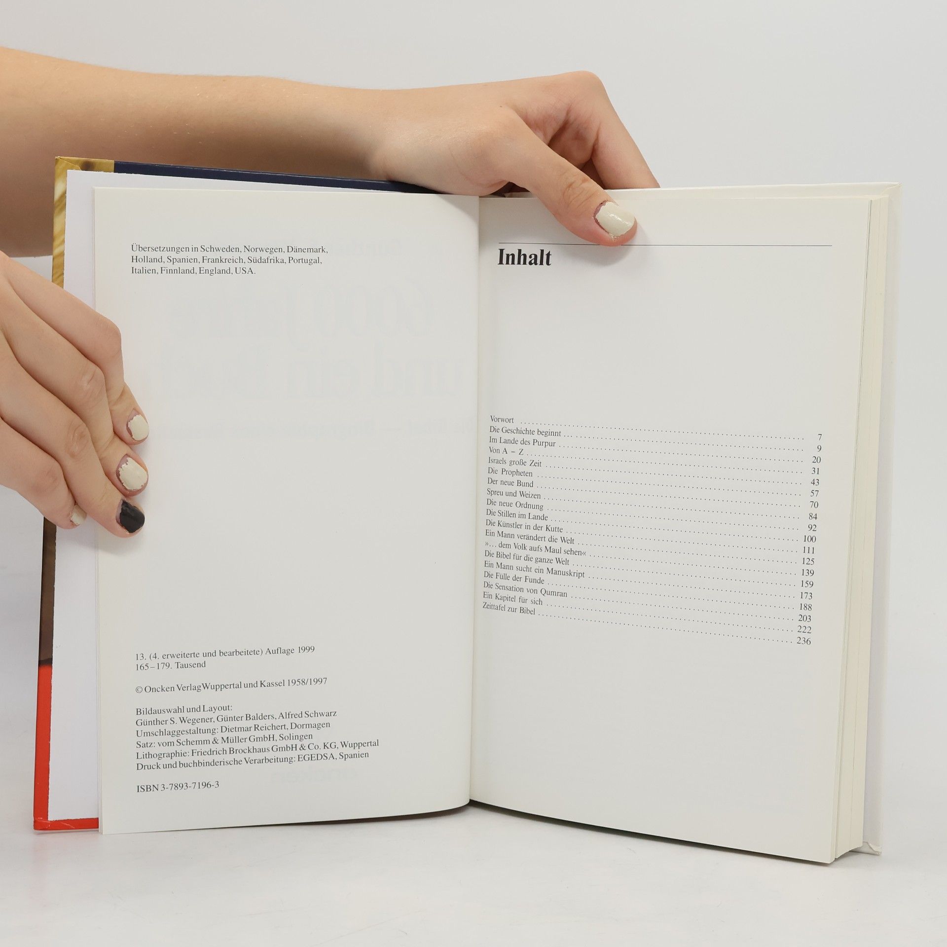 Günther S. Wegener 6000 Jahre und ein Buch. Die Bibel, Biographie eines Bestsellers
