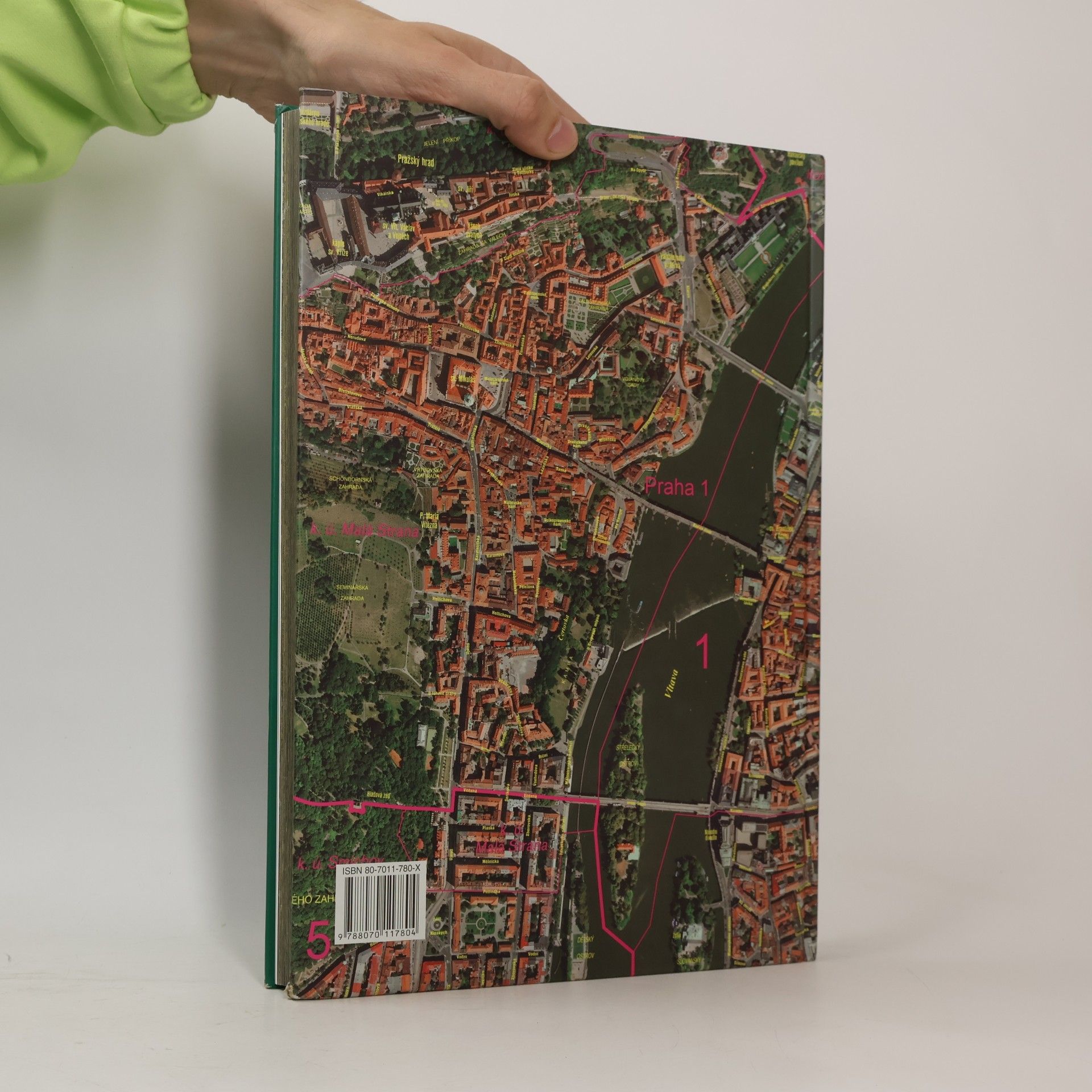Kolektiv autorů Praha atlas ortofotomap 1:5 000