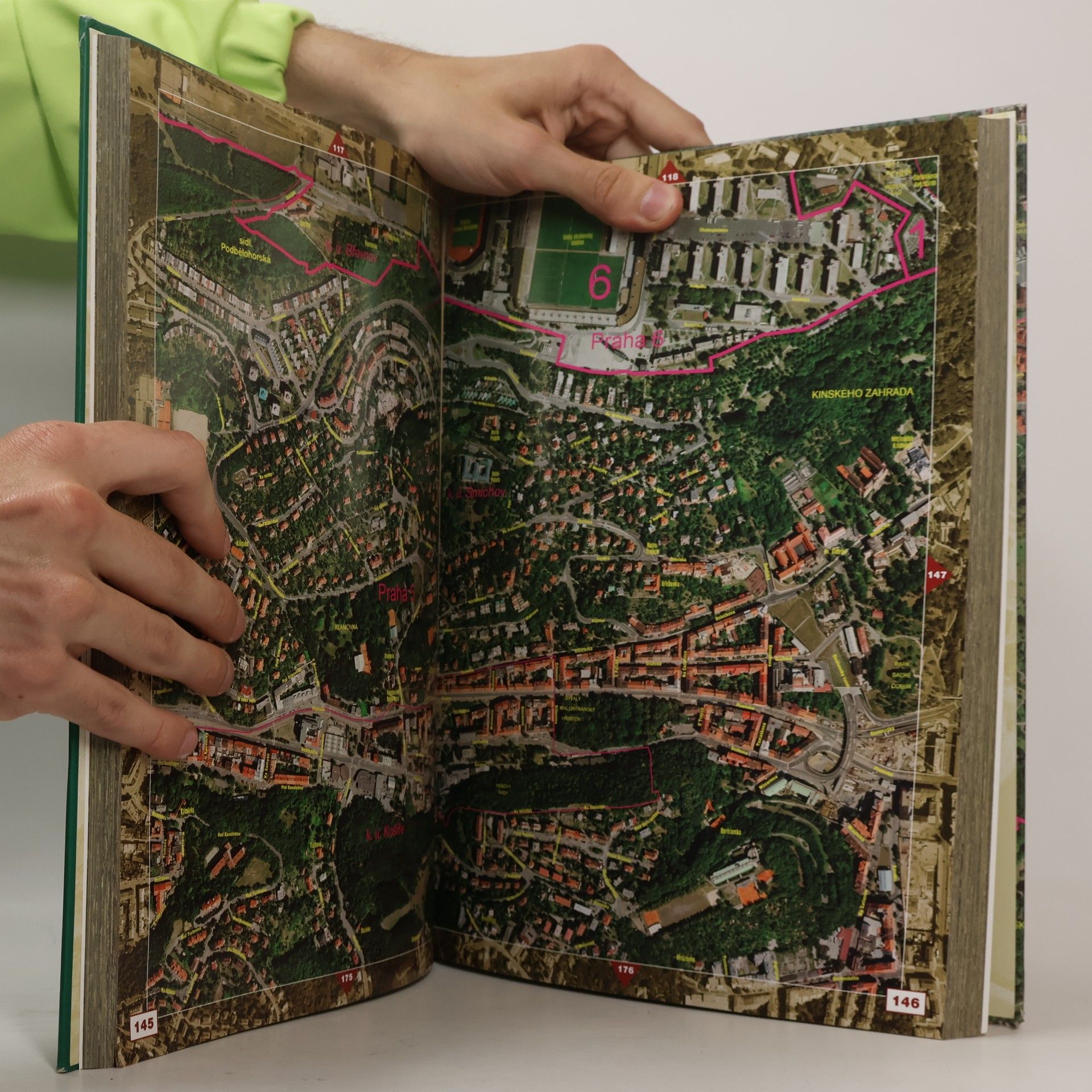 Kolektiv autorů Praha atlas ortofotomap 1:5 000
