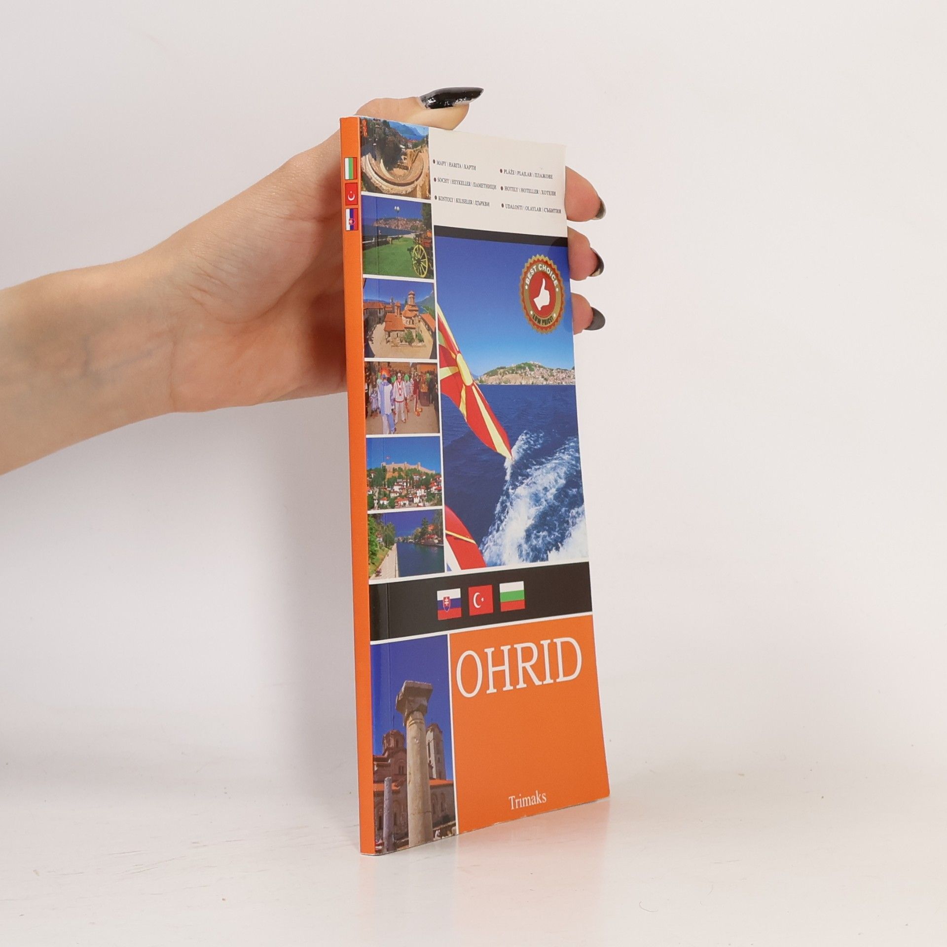 Ohrid Turisticky sprievodca Turizm rehberi Туристически водител