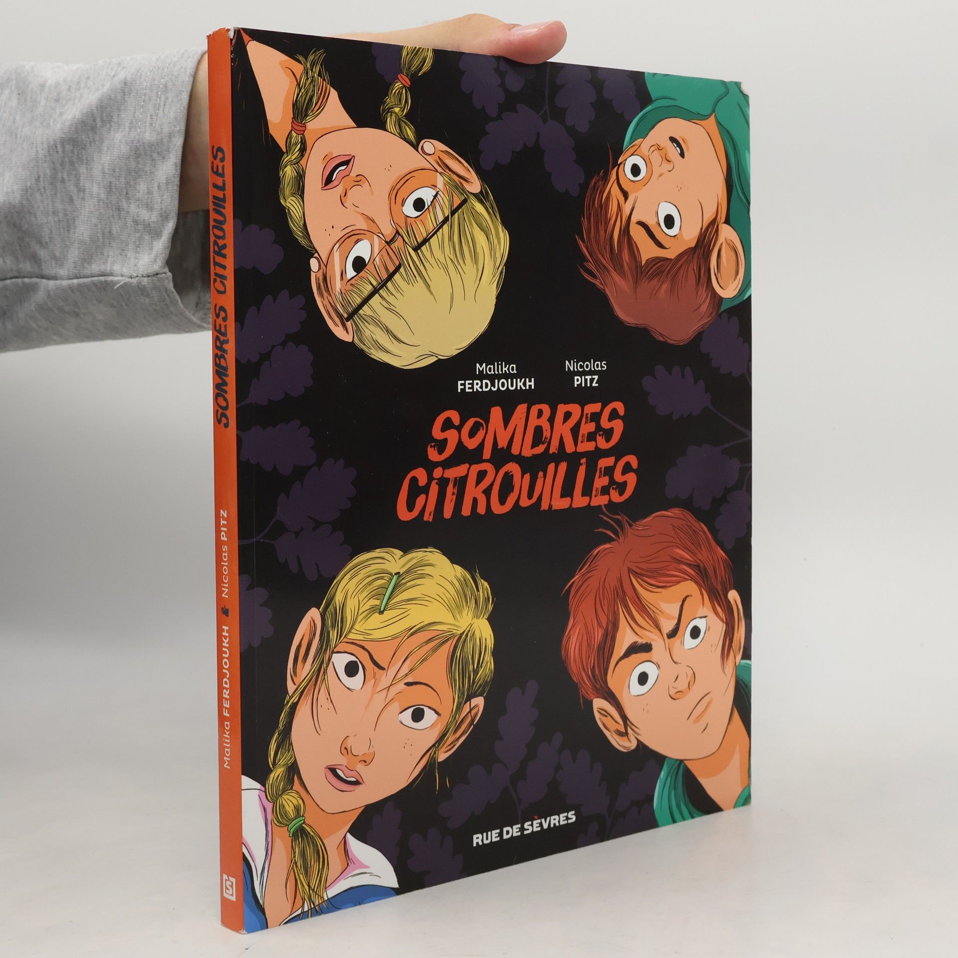 Malika Ferdjoukh Sombres citrouilles