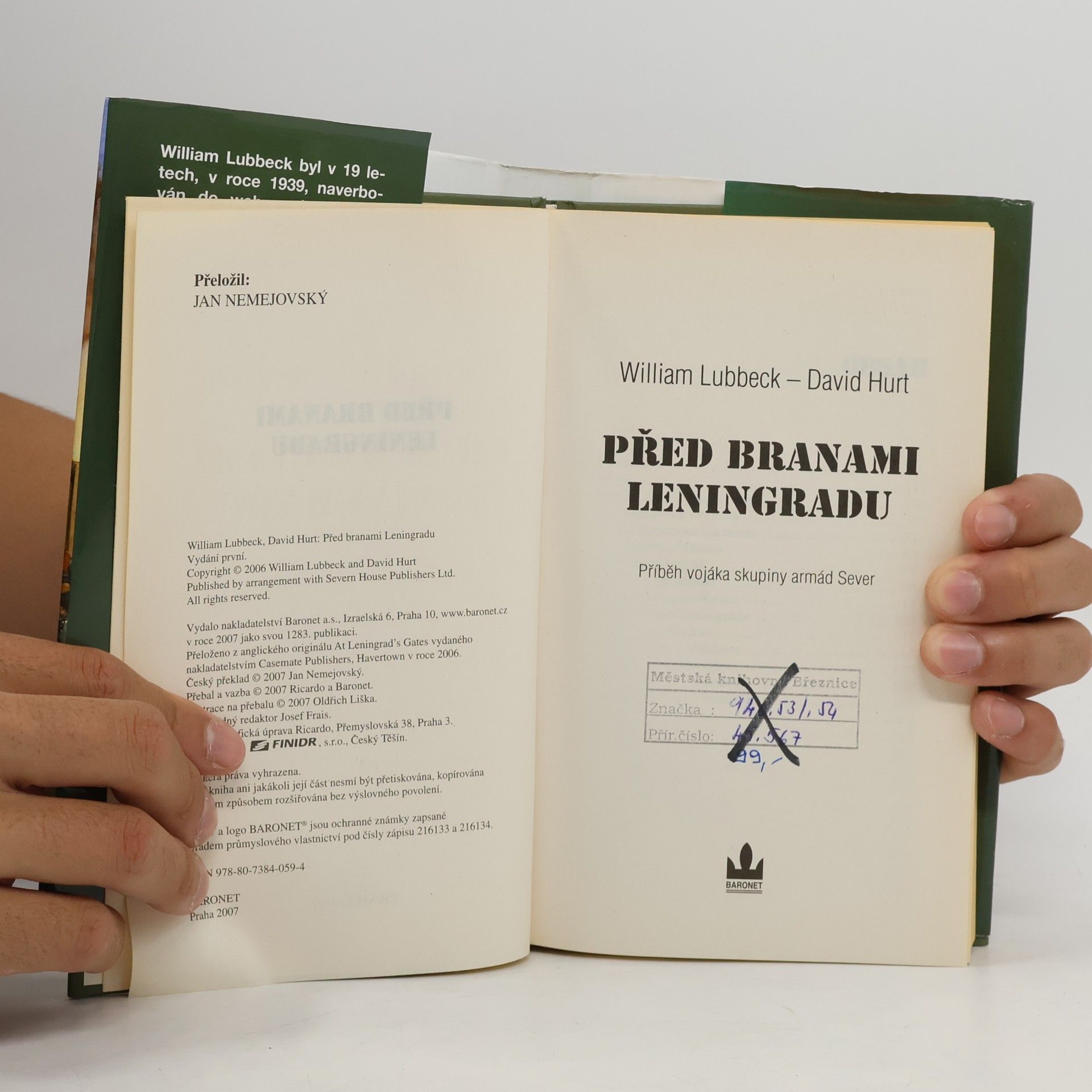 William Lubbeck Před branami Leningradu