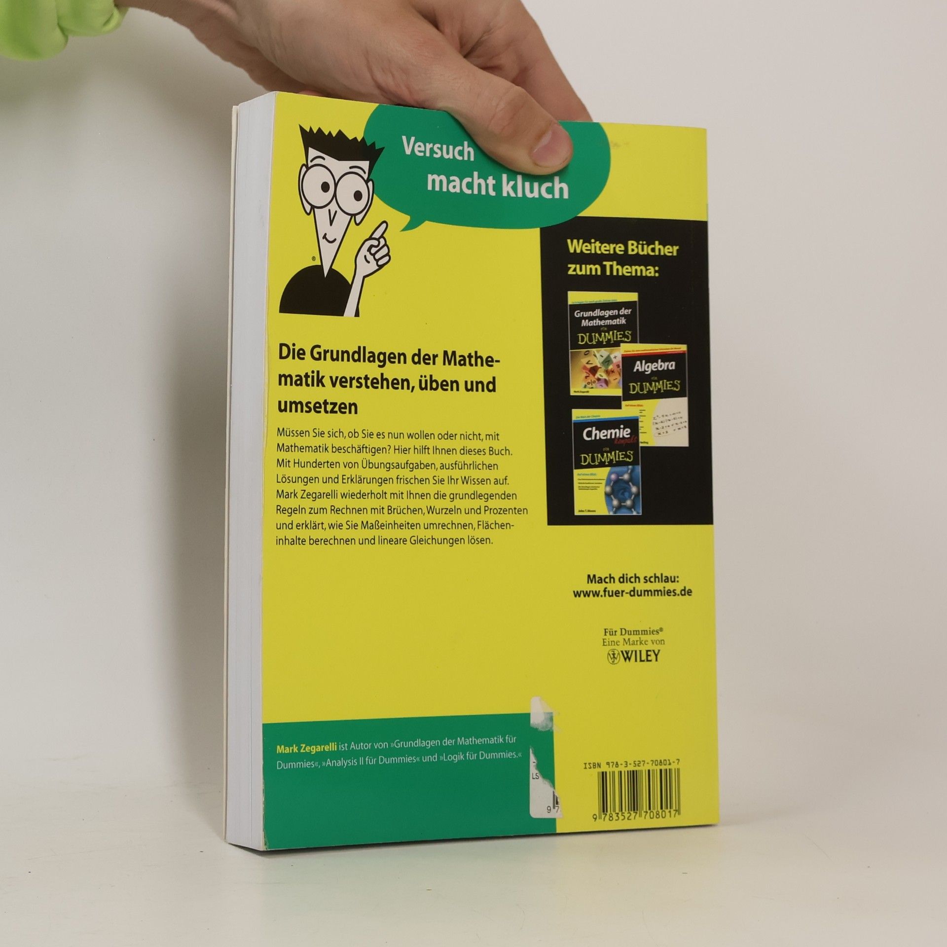 Mark Zegarelli Übungsbuch Grundlagen der Mathematik für Dummies