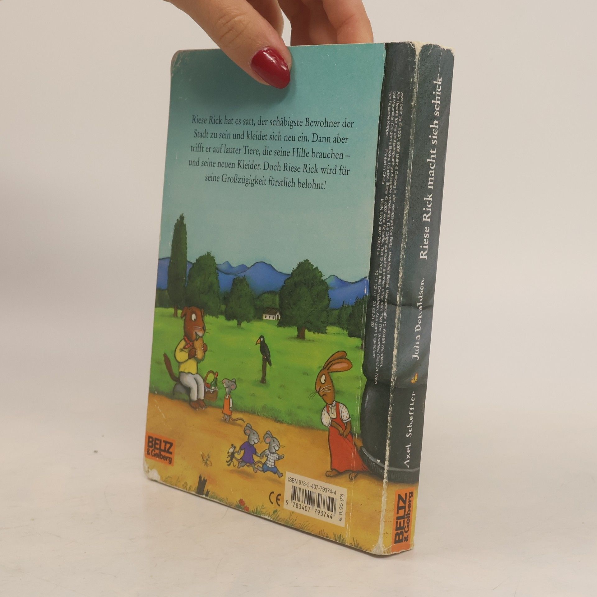 Axel Scheffler Riese Rick macht sich schick