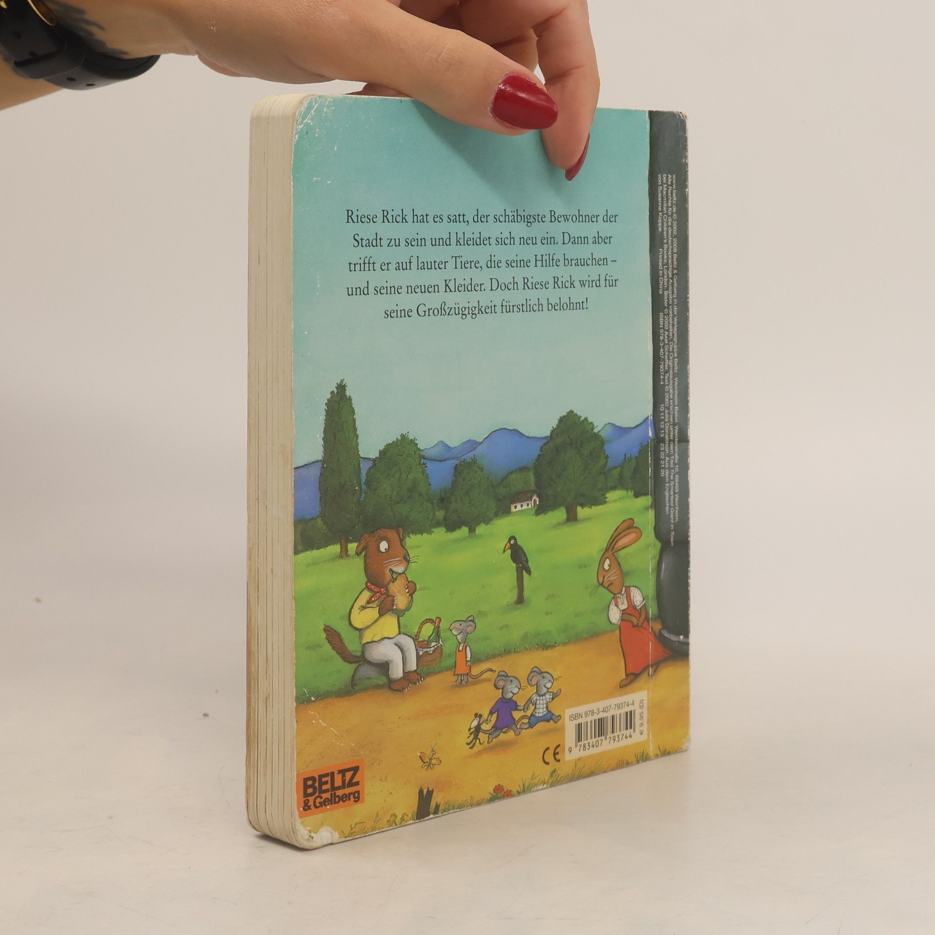 Axel Scheffler Riese Rick macht sich schick