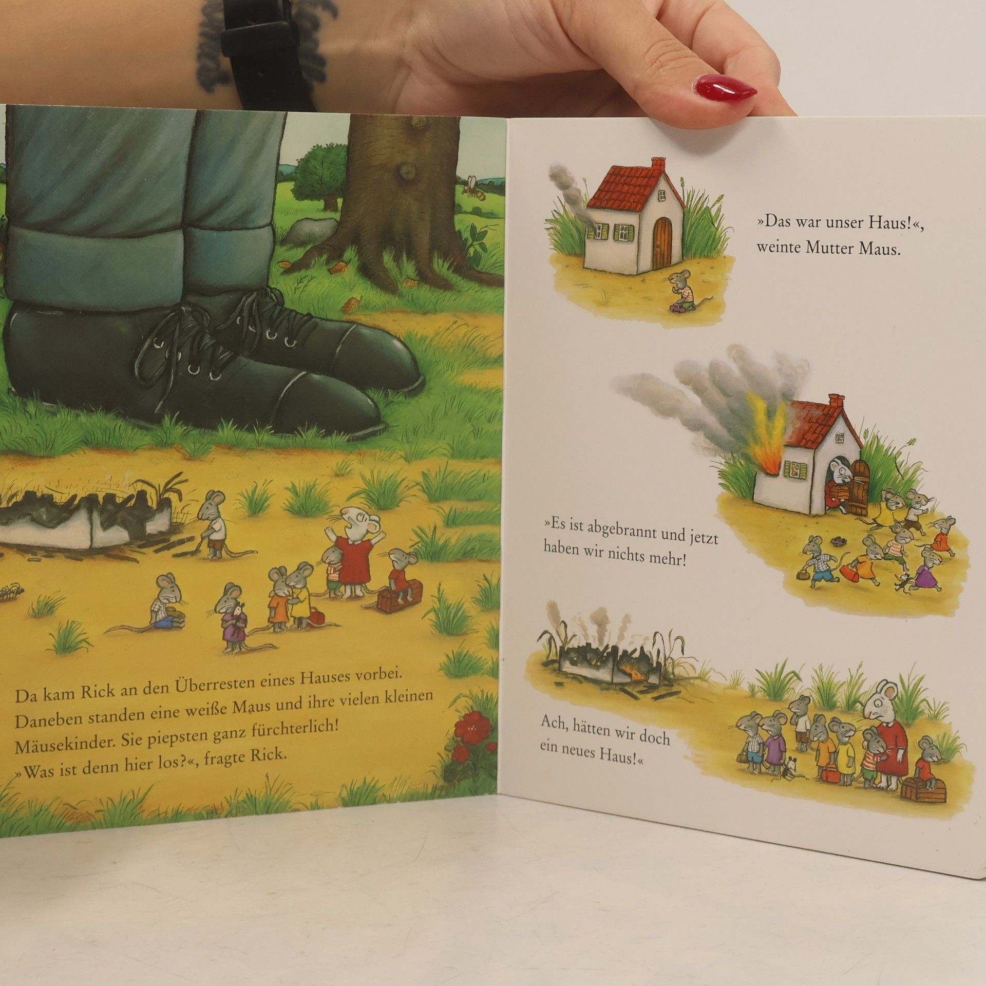 Axel Scheffler Riese Rick macht sich schick