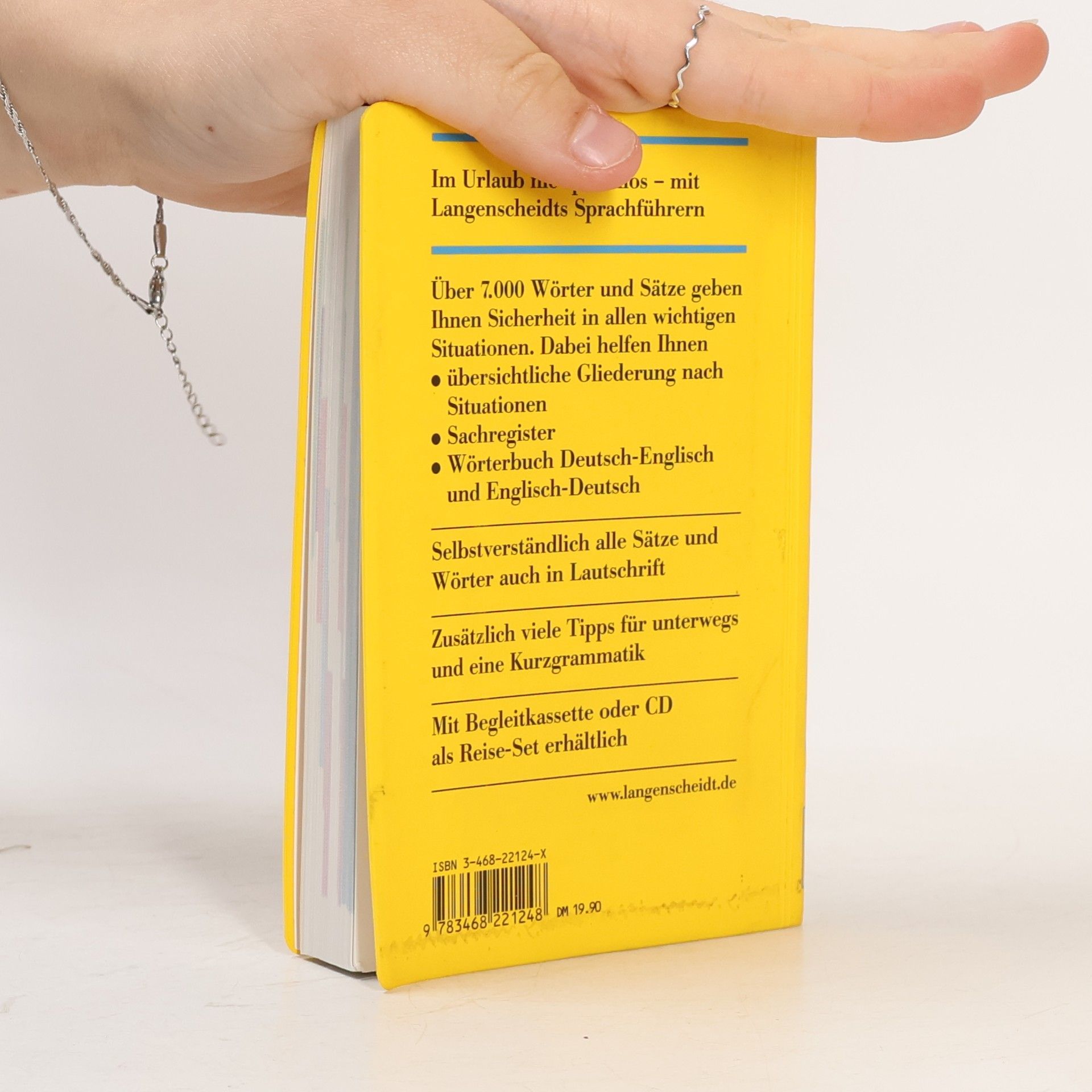 kolektiv Langenscheidts Sprachführer Englisch : mit Reisewörterbuch