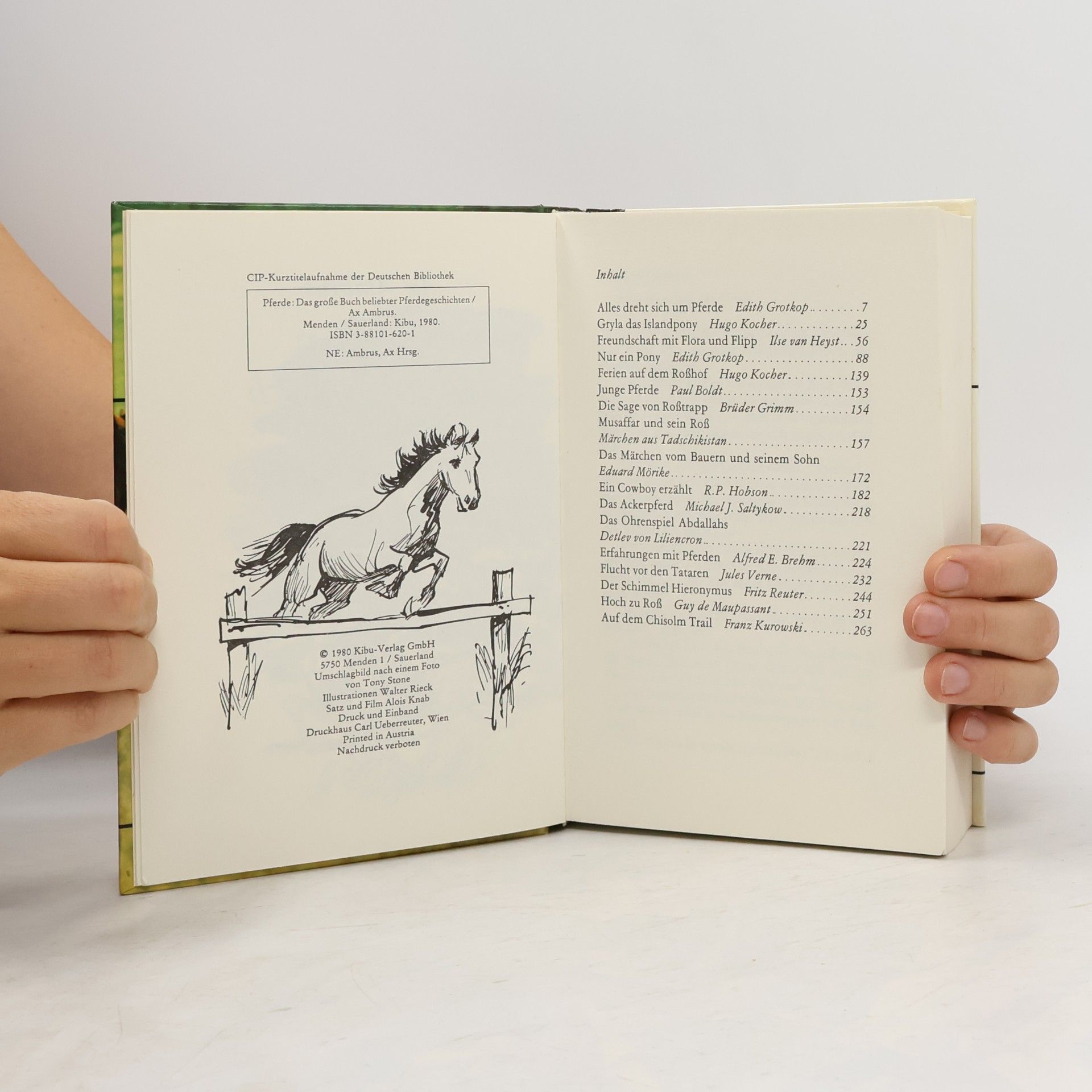Ax Ambrus Pferde. Das große Buch beliebter Pferdegeschichten