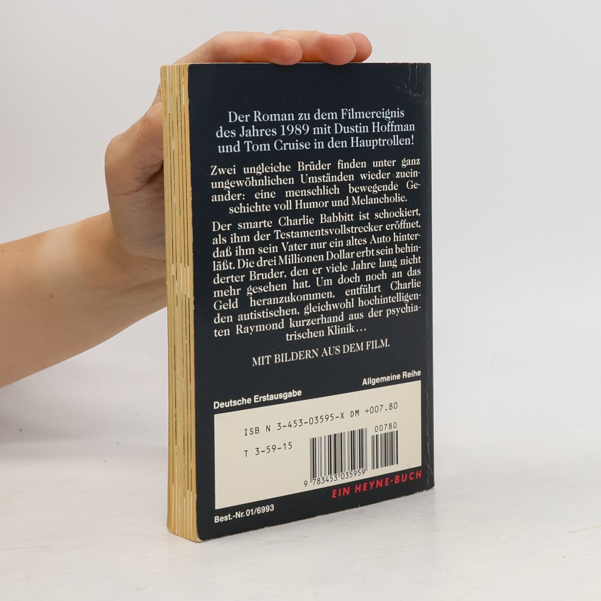 Leonore Fleischer Rain Man : ein roman nach dem Drehbuch von Ronald Bass und Barry Morrow