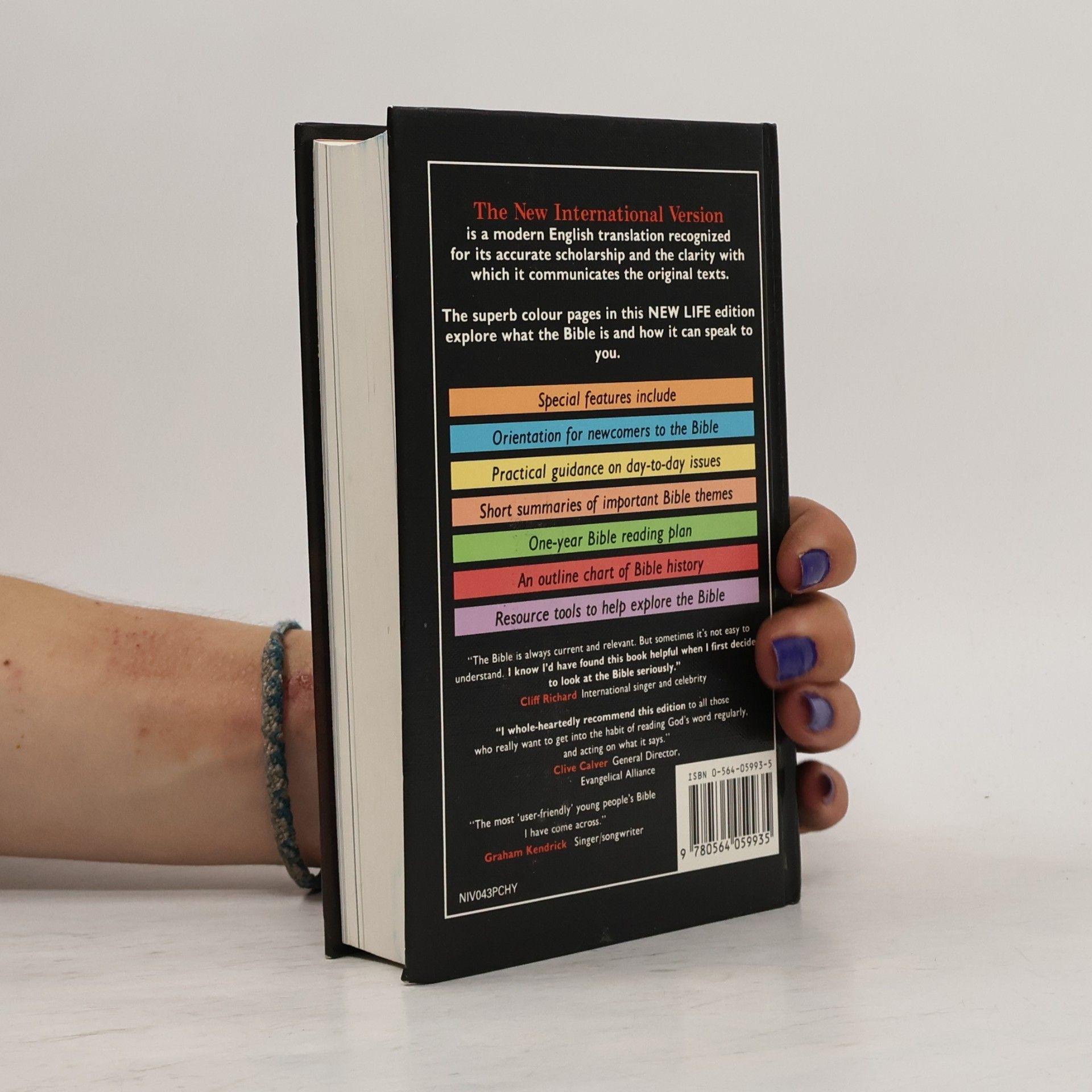 International Bible Society New life Holy Bible: New International version : with colour features.