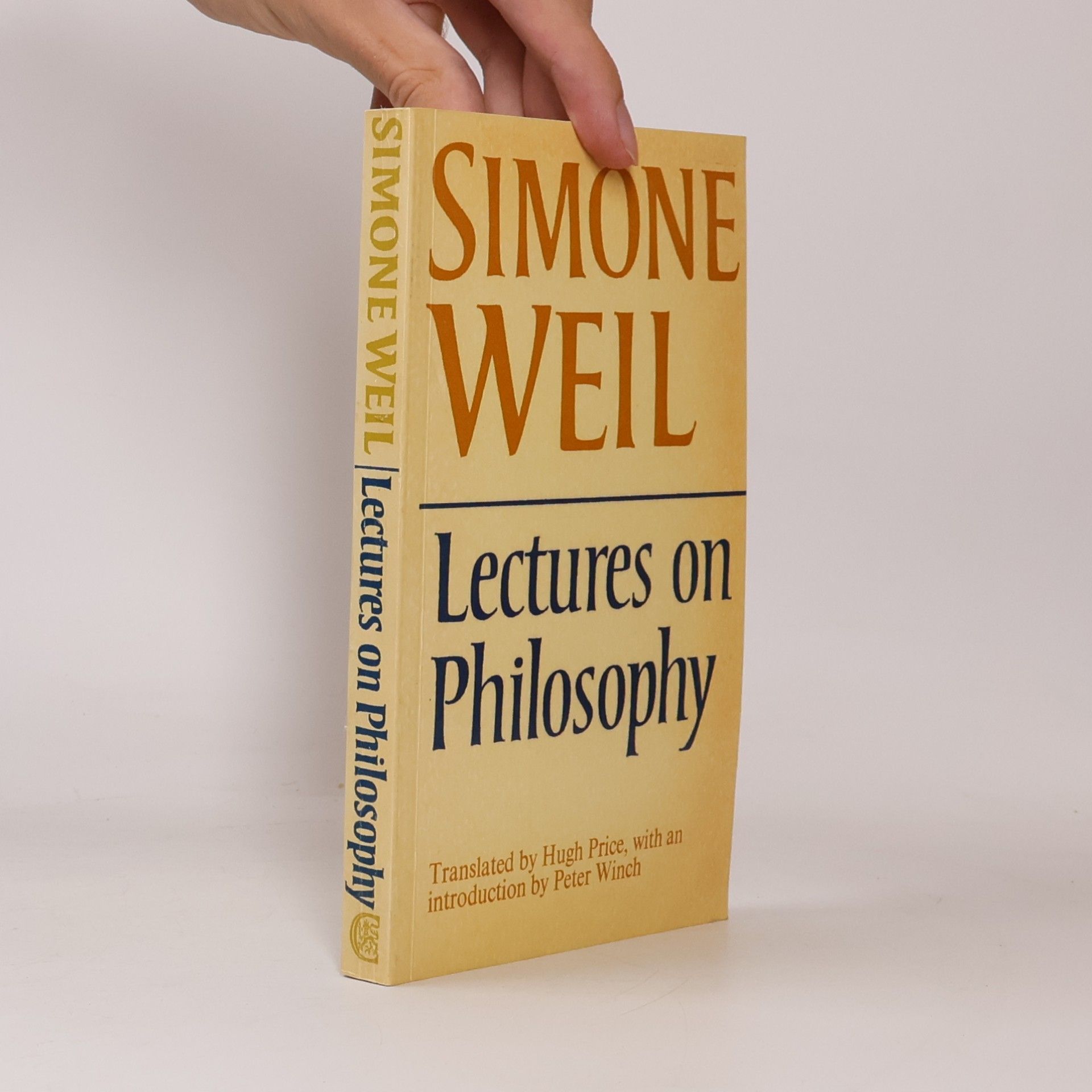 Hugh B. Price Lectures on Philosophy - Translated by Hugh Price, With an Introduction by Peter Winch
