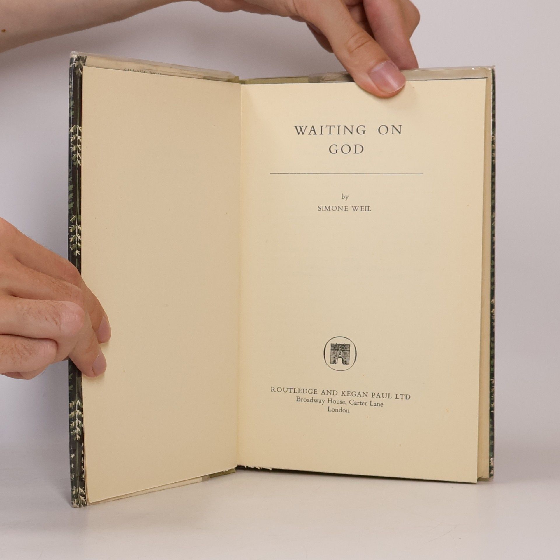 Simone Weil Waiting on God