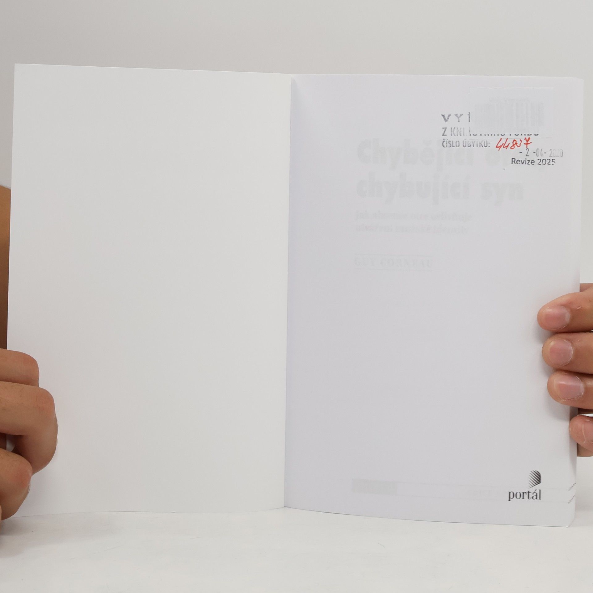 Guy Corneau Chybějící otec, chybující syn : jak absence otce ovlivňuje utváření mužské identity