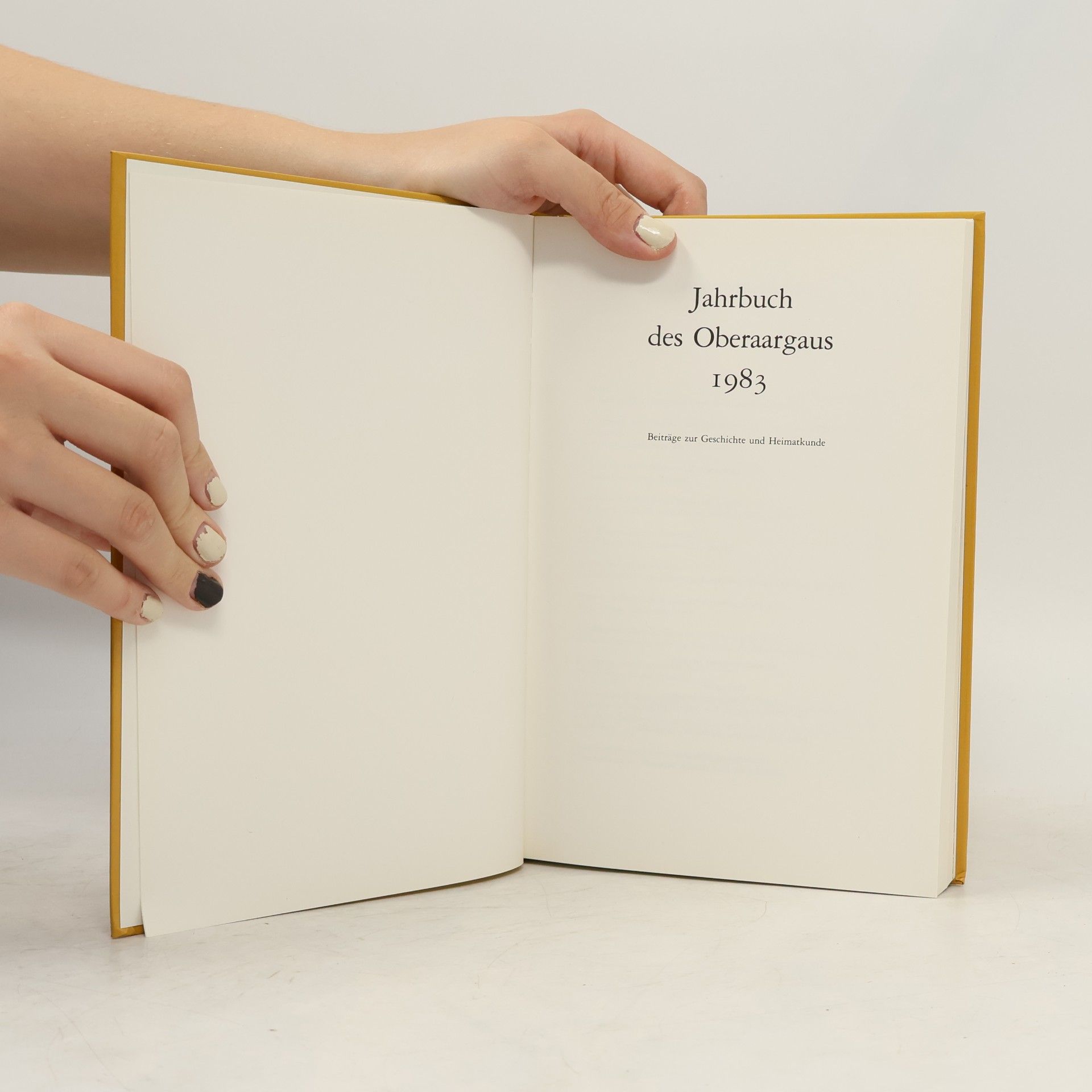 kolektiv Jahrbuch des oberaargaus 1983