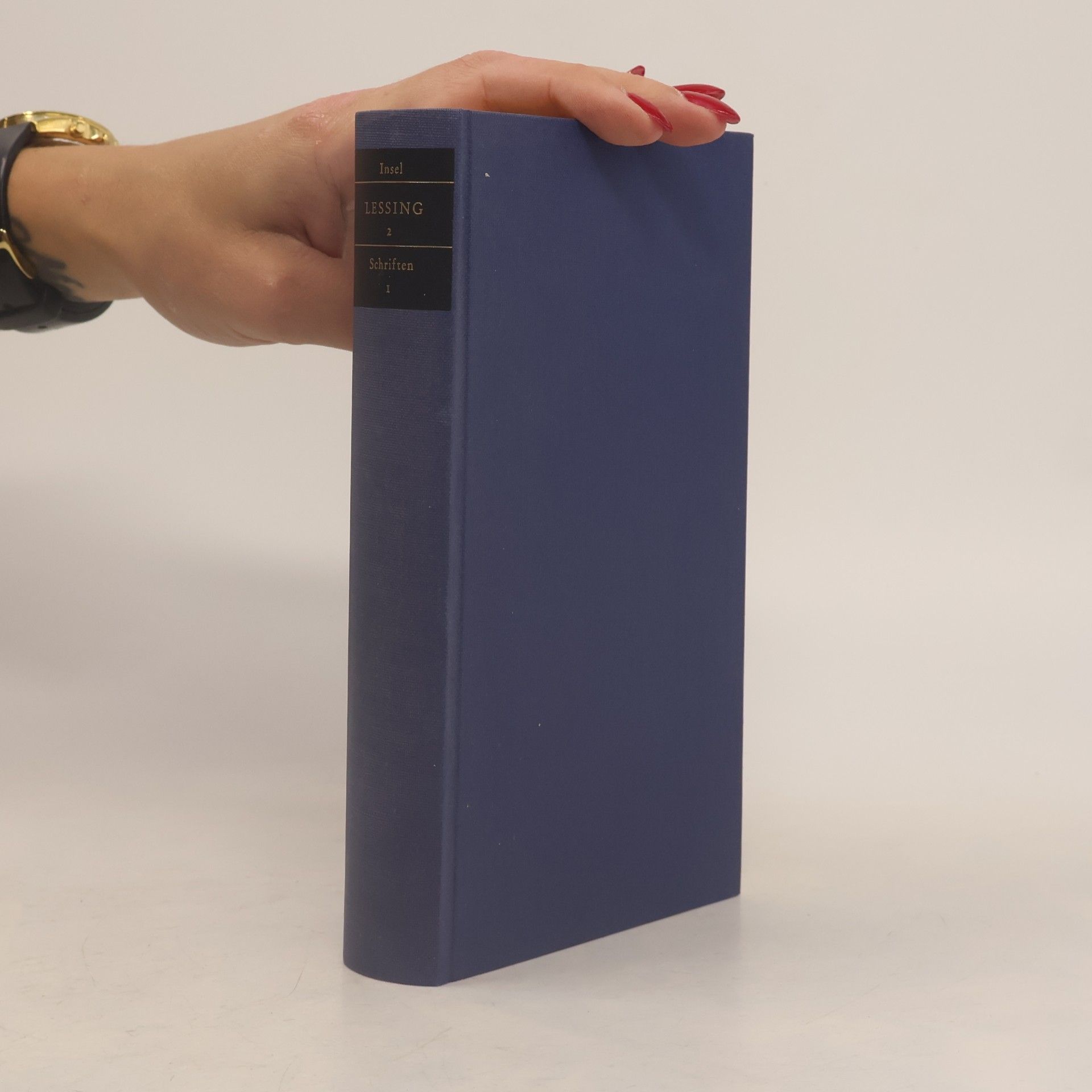 Gotthold Ephraim Lessing Gotthold Ephraim Lessing 2. Schriften I