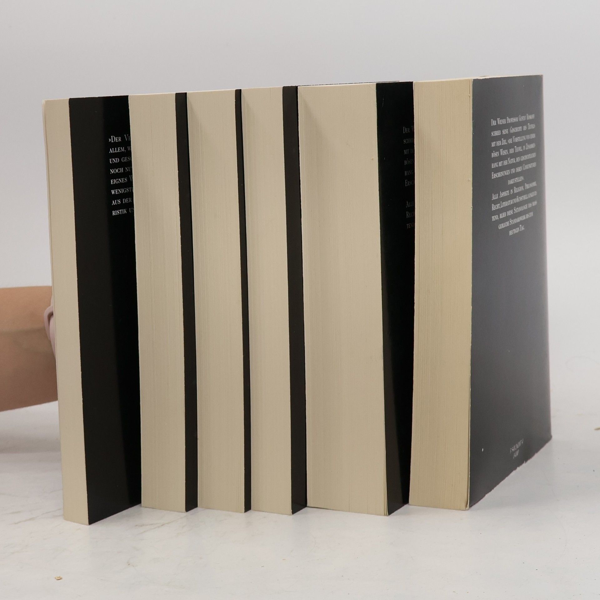 kolektiv Teuflische Bücher. Herausgegeben und mit einem Nachwort von Monika Handschuch. 6 Bände