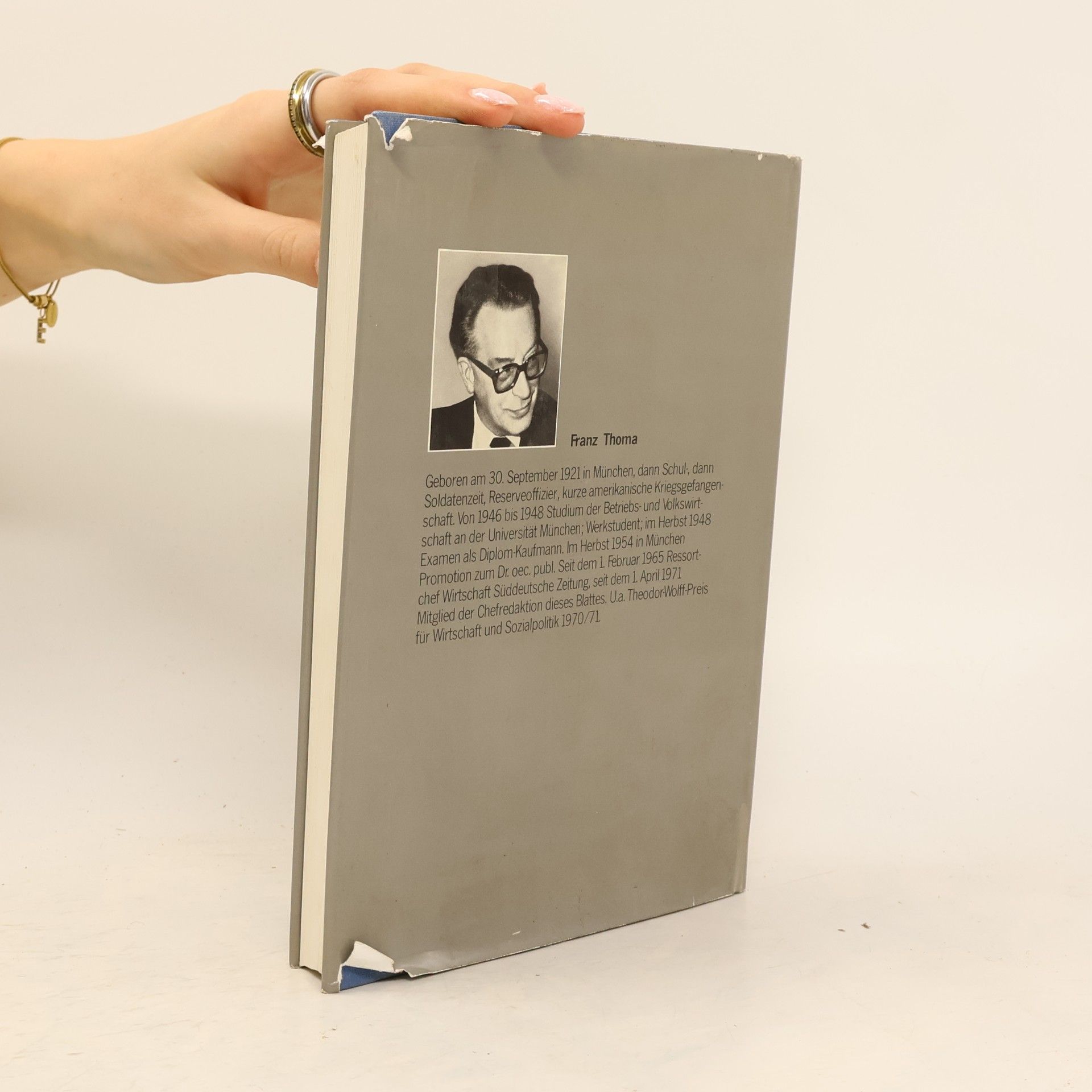 Franz Thoma Signale - Jahrbuch der Wirtschaft 1977