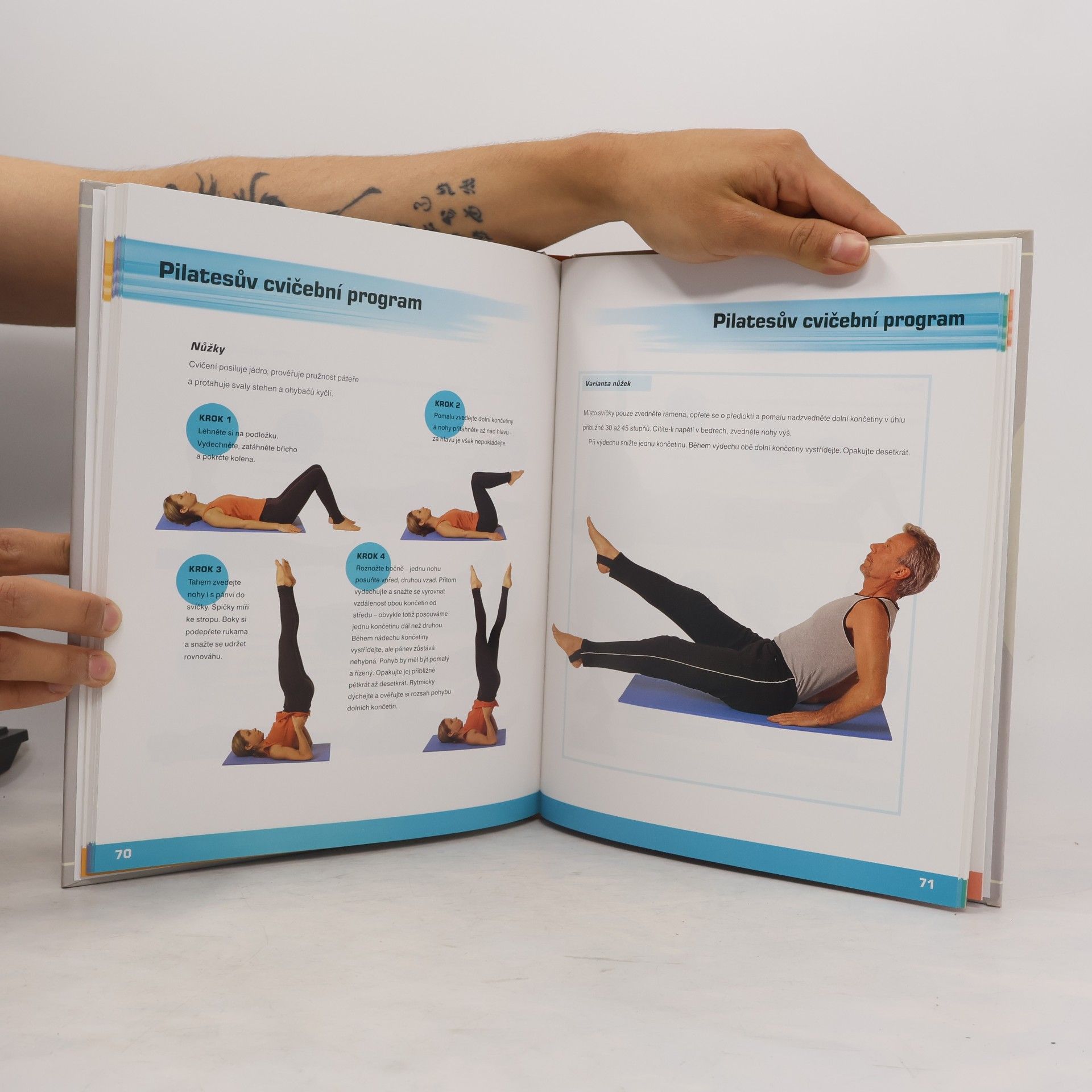 Roger Brignell Cvičíme pilates: Pro začátečníky i pokročilé