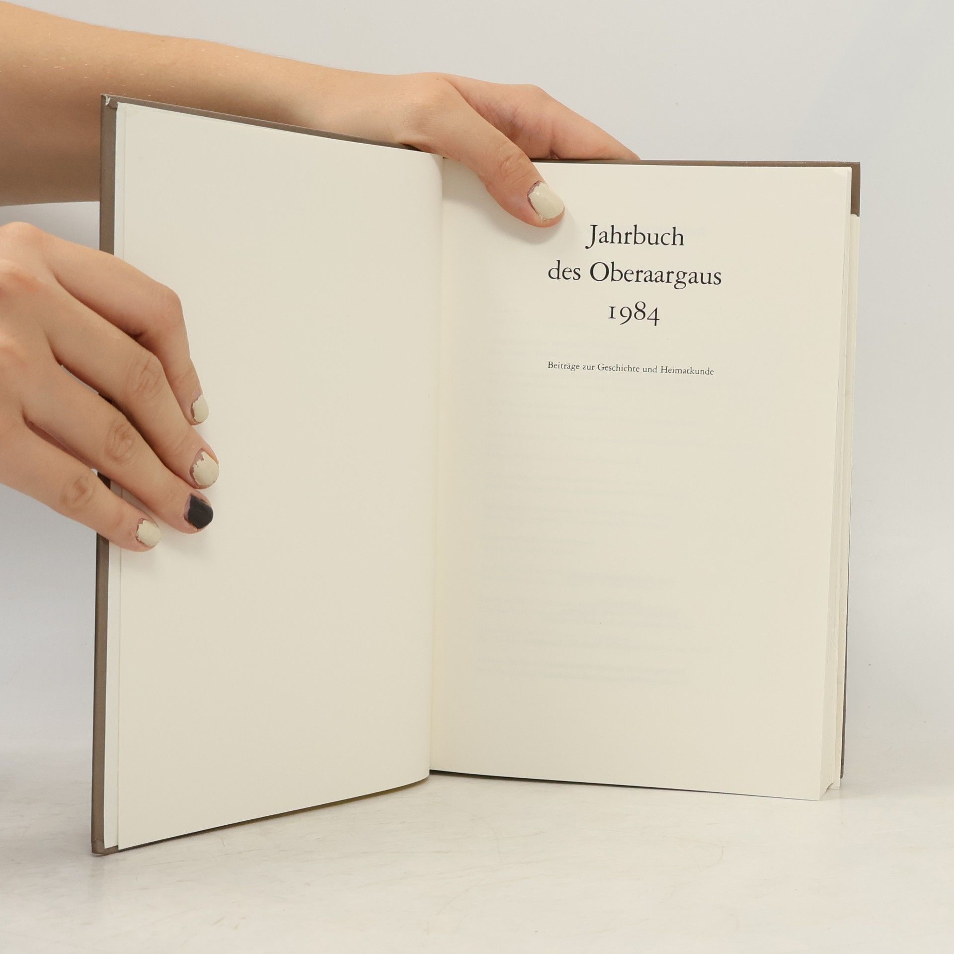 kolektiv Jahrbuch des Oberaargaus 1984
