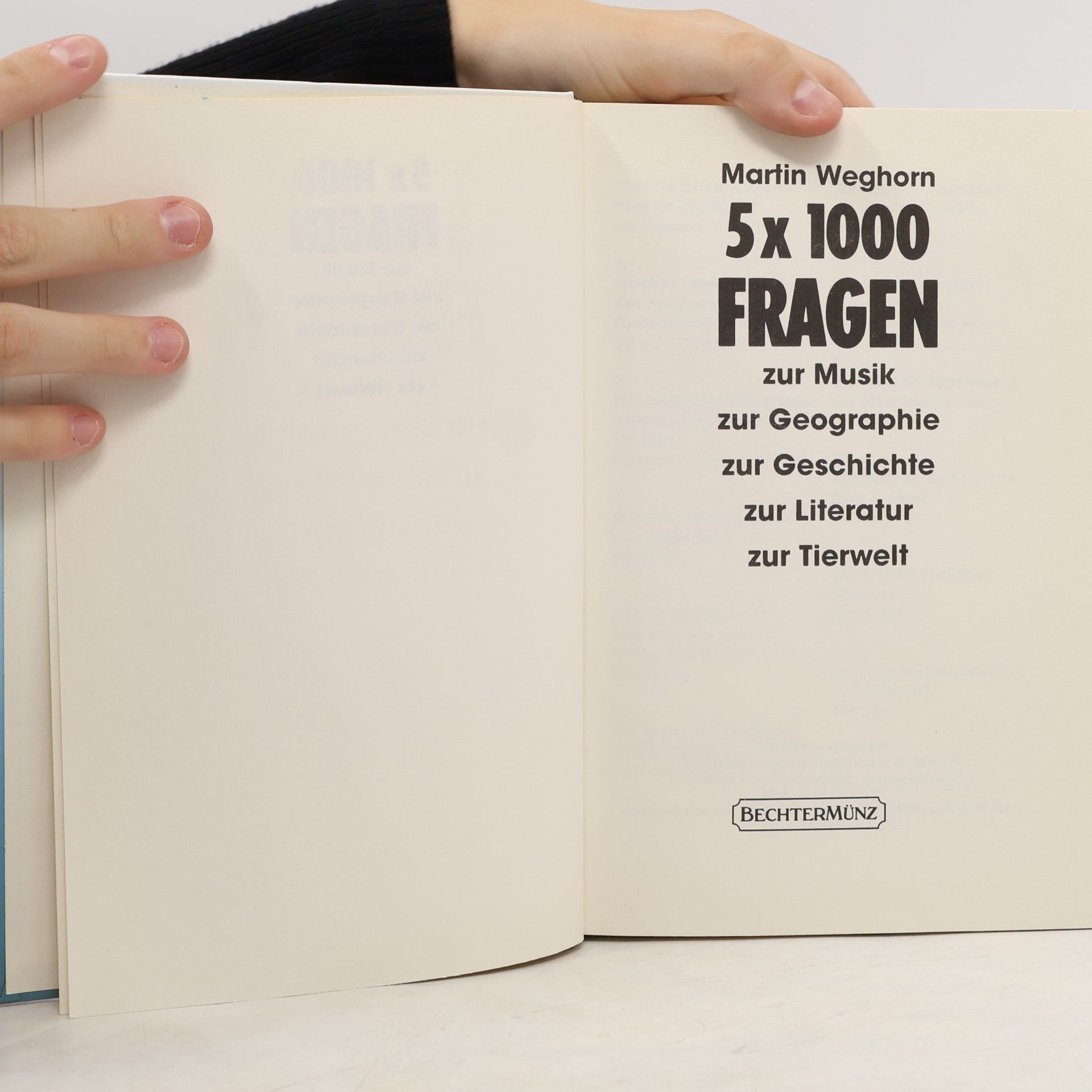 Martin Weghorn 5 x 1000 Fragen