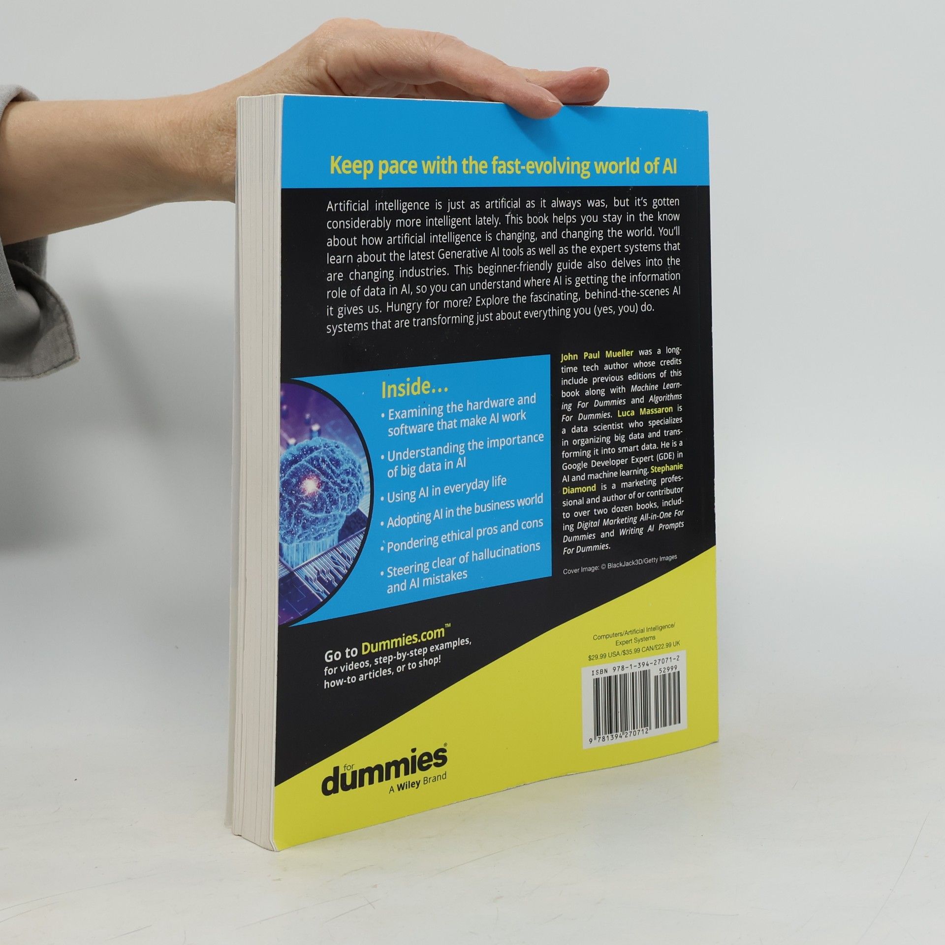 John Mueller Artificial Intelligence For Dummies - 3rd Edition