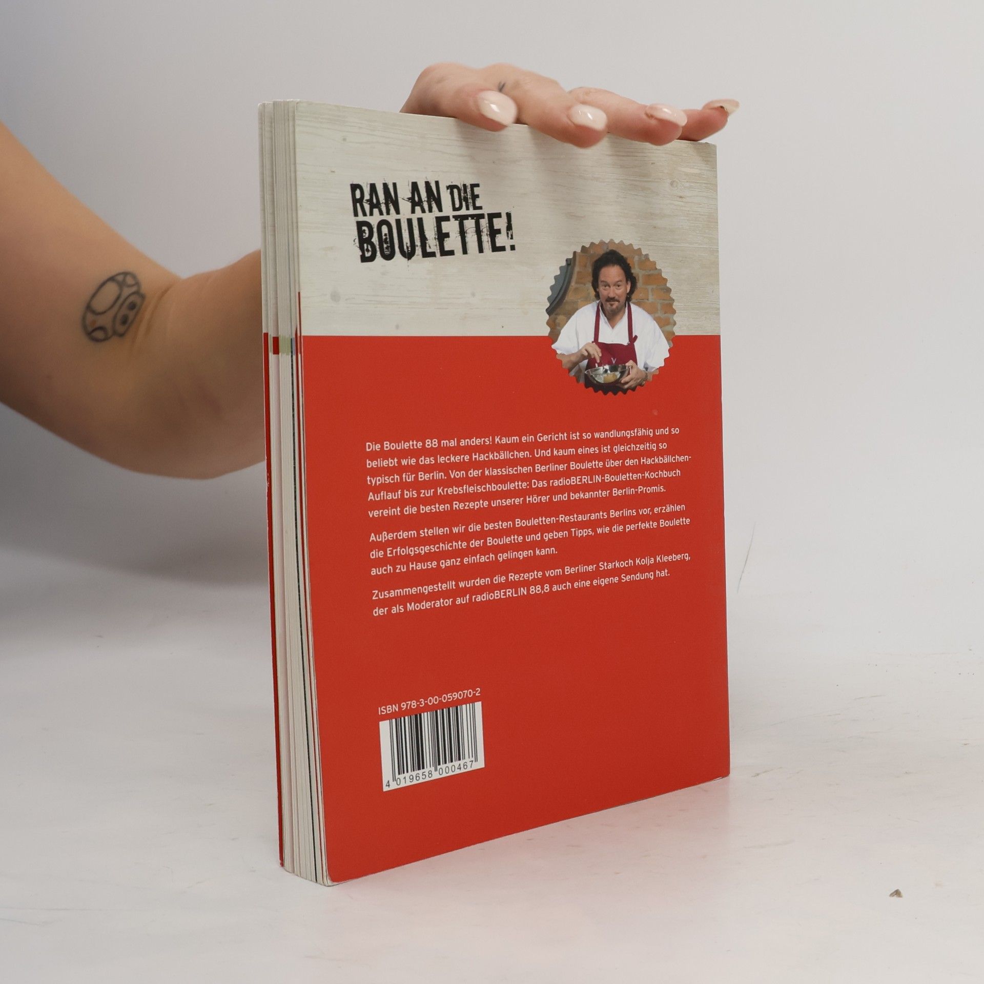 Kolja Kleeberg Das RADIOBERLIN Bouletten Kochbuch