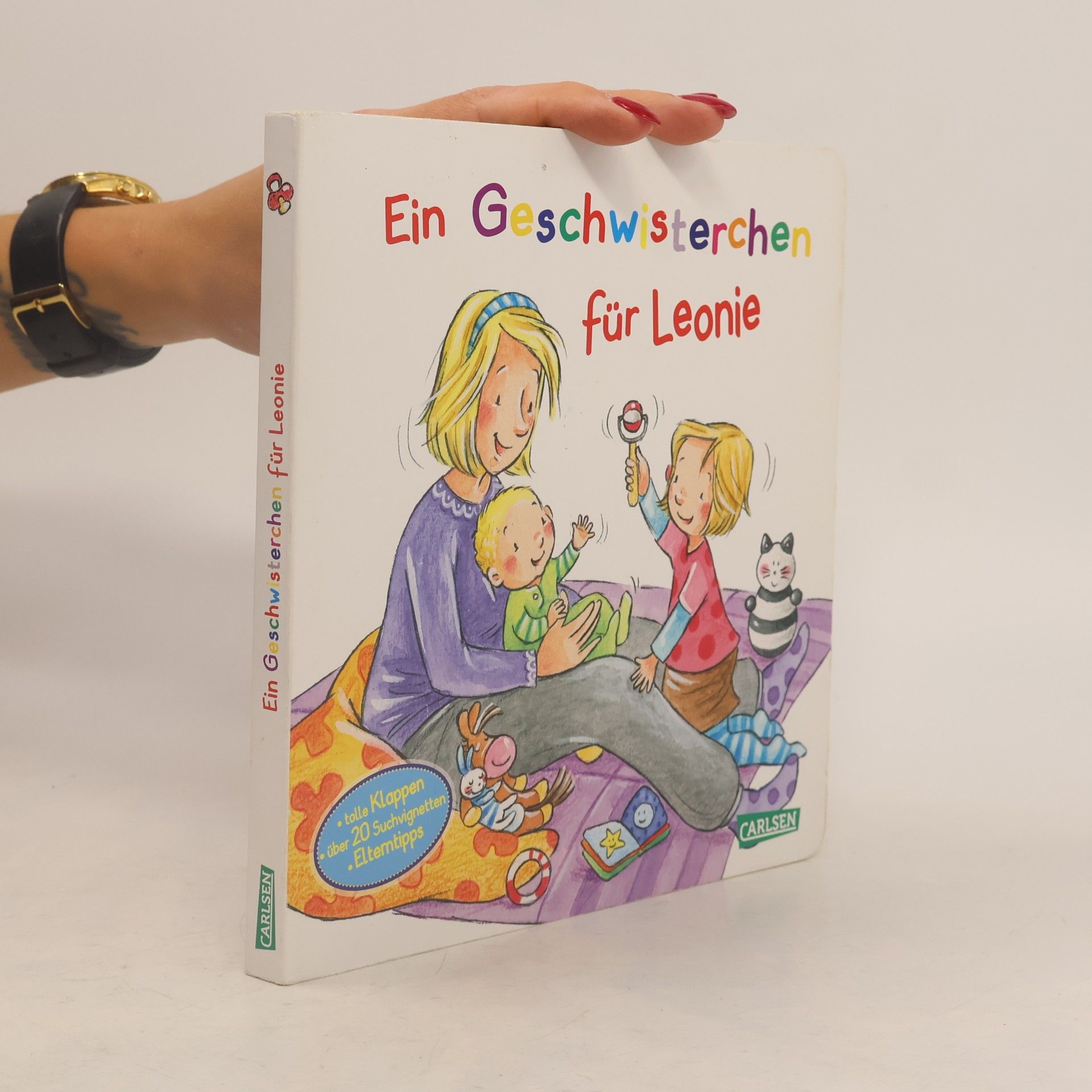 Ein Geschwisterchen für Leonie. Kinderalltagsgeschichte ab 2 Jahren. Mit EXTRA-Vignetten zum Suchen und Entdecken und Elterntipps von Mutter und Pädagogin