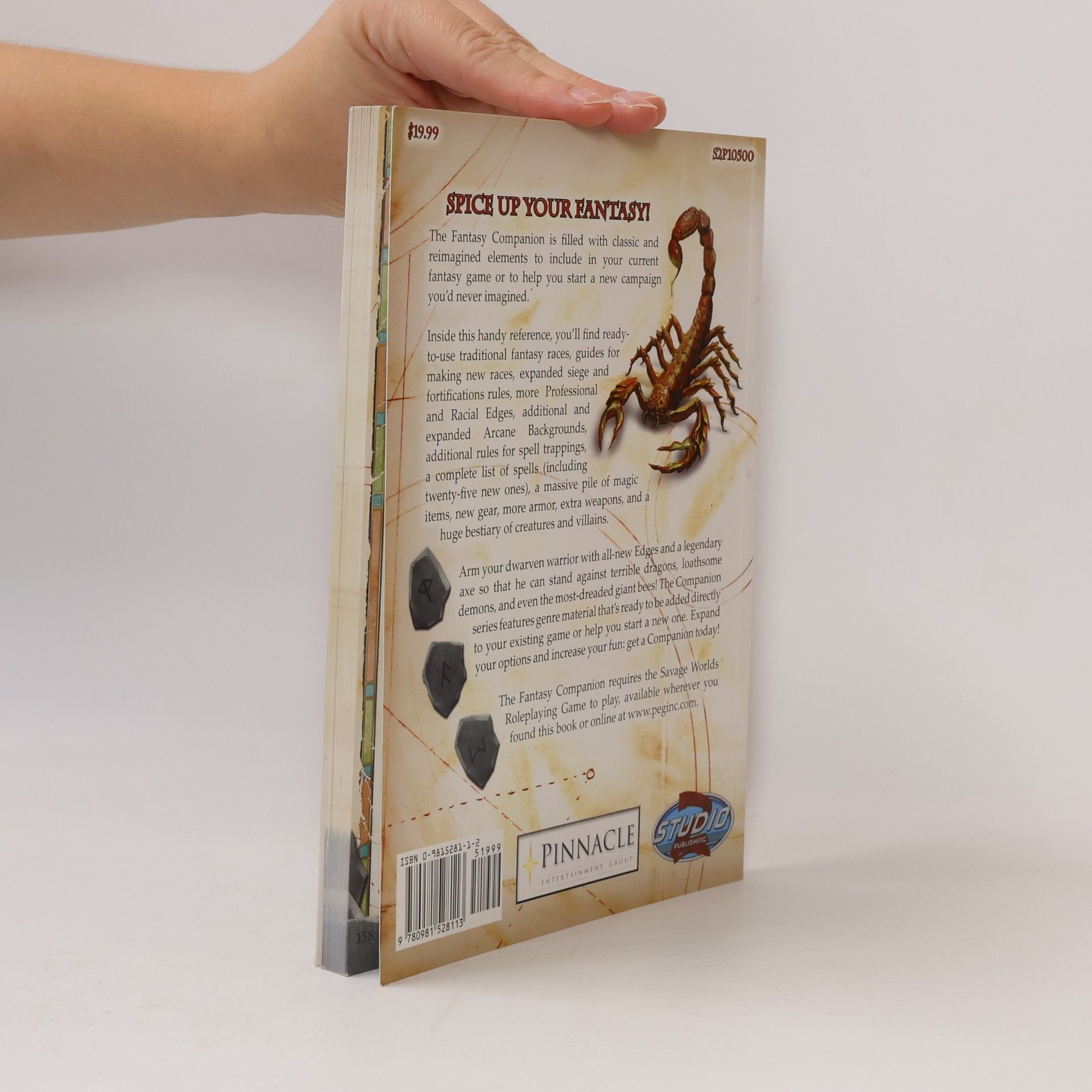 Paul Wade-Williams Savage Worlds: Fantasy Companion