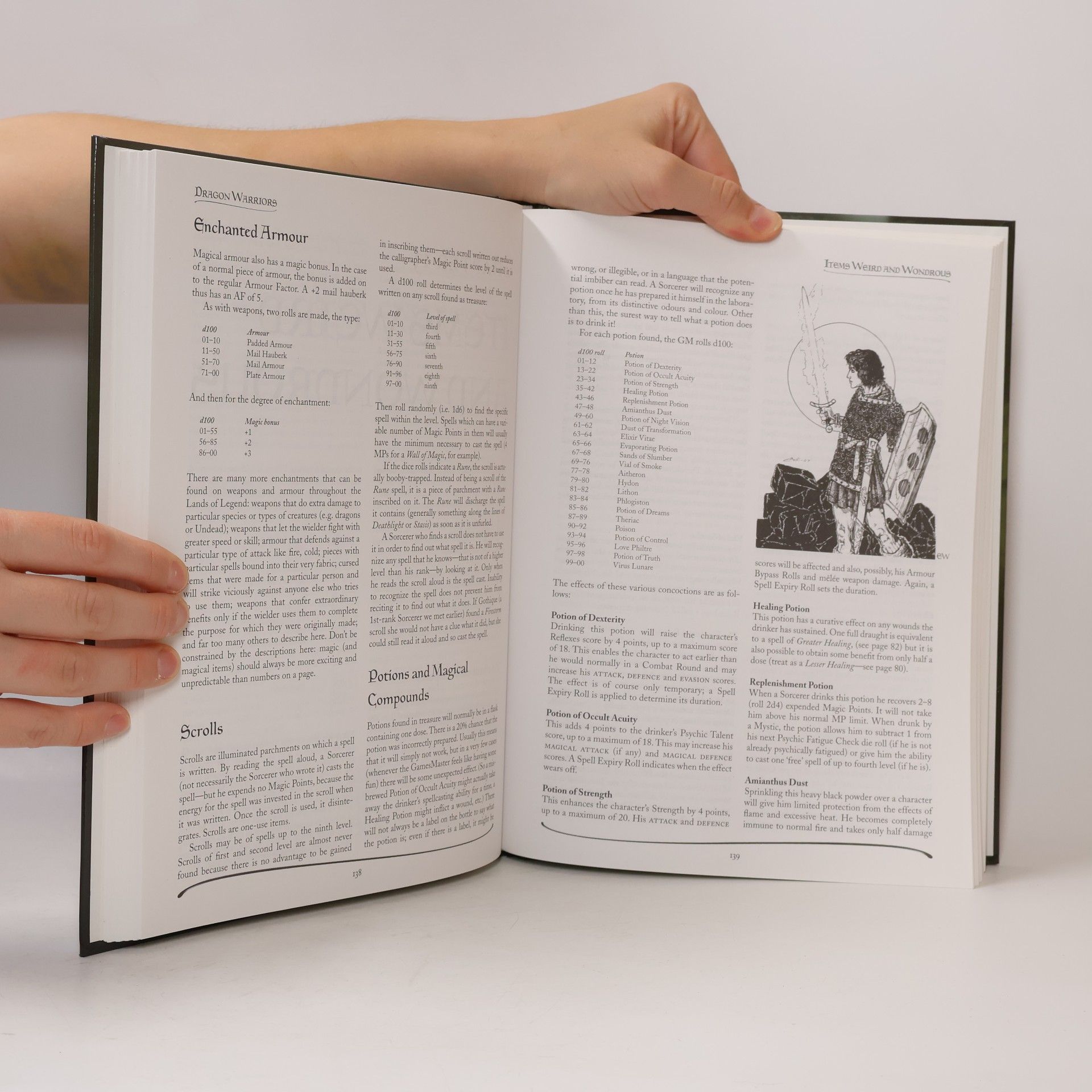 Dave Morris Dragon Warriors Rulebook