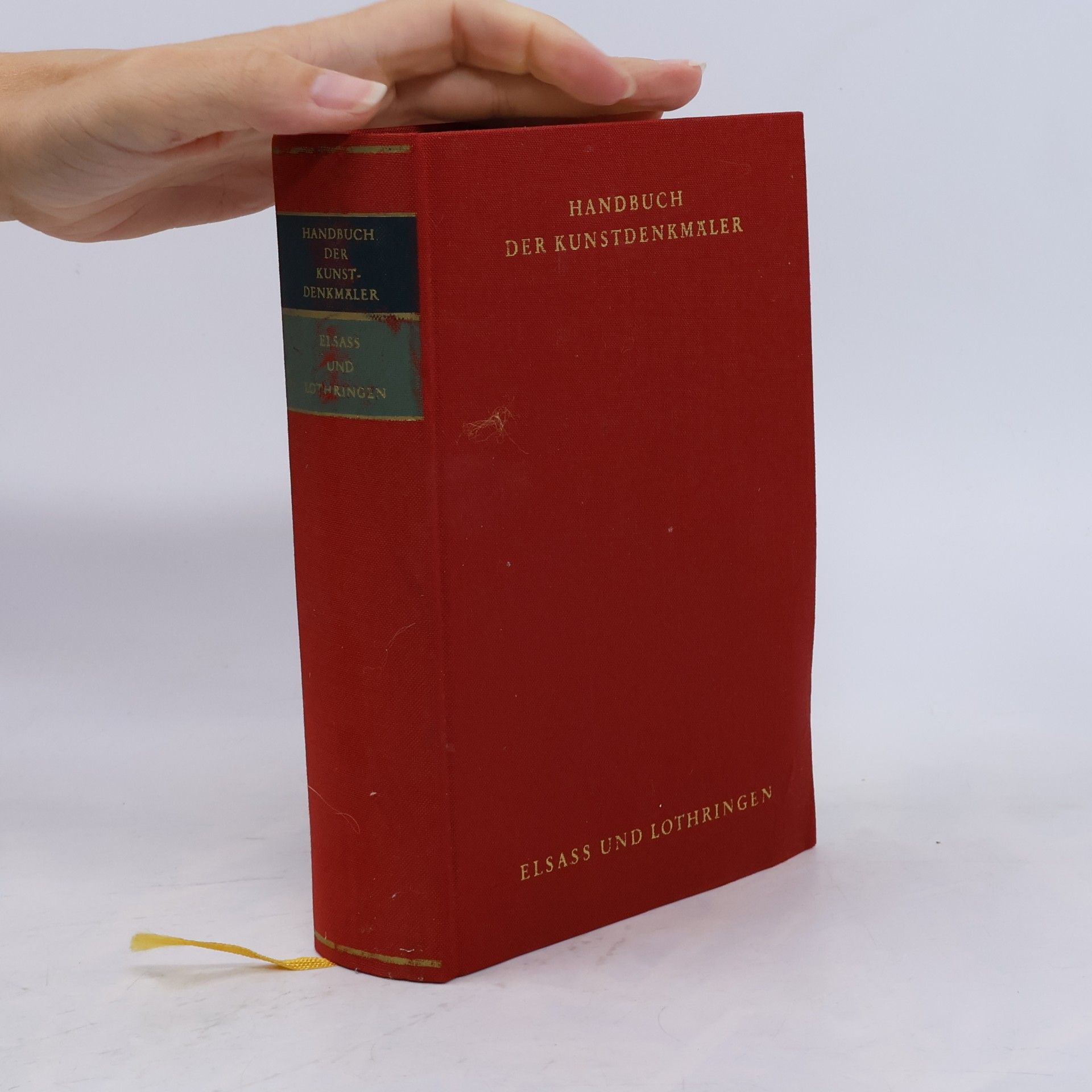 Handbuch der Kunstdenkmäler im Elsass und in Lothringen